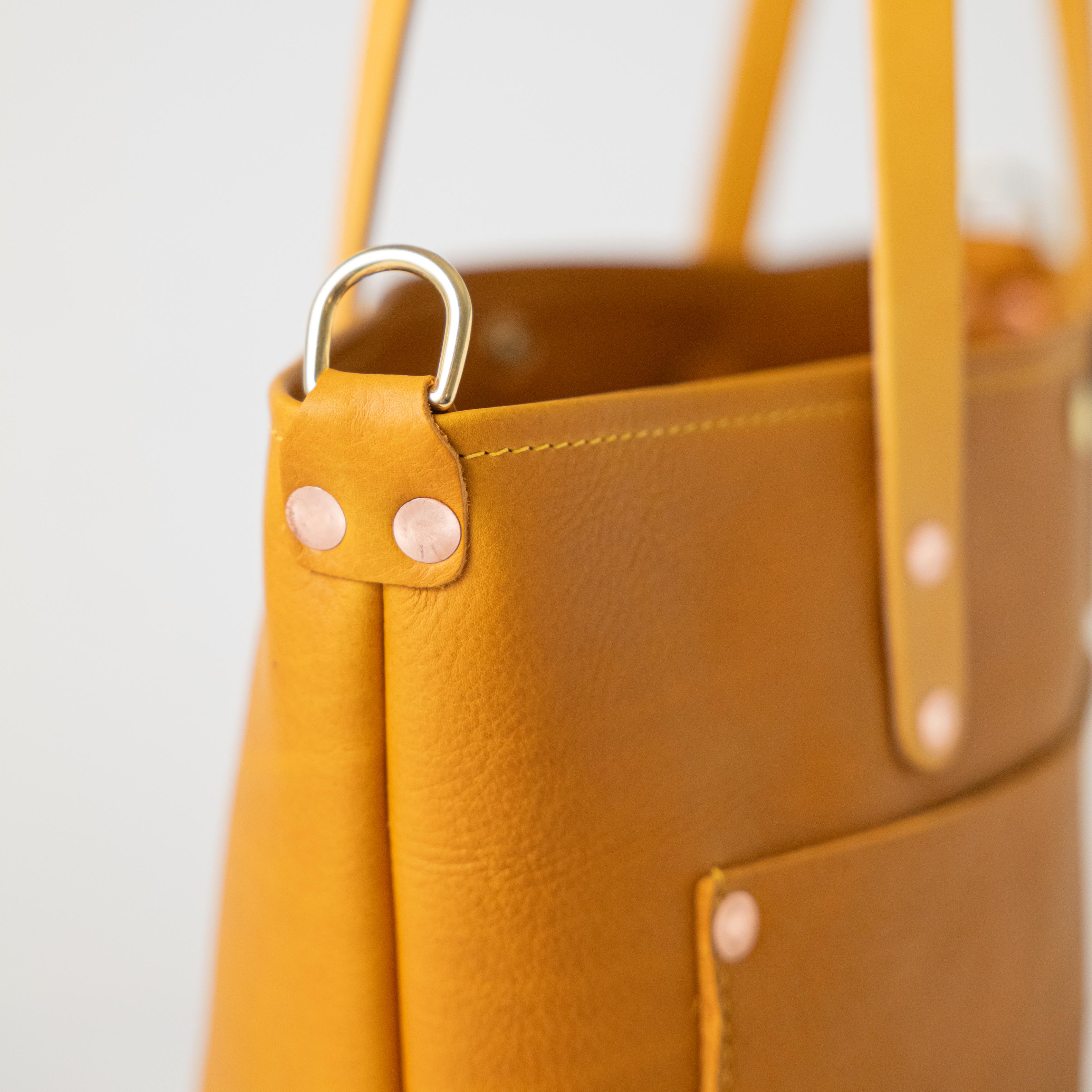 Scratch-and-Dent Marigold Cypress Travel Tote