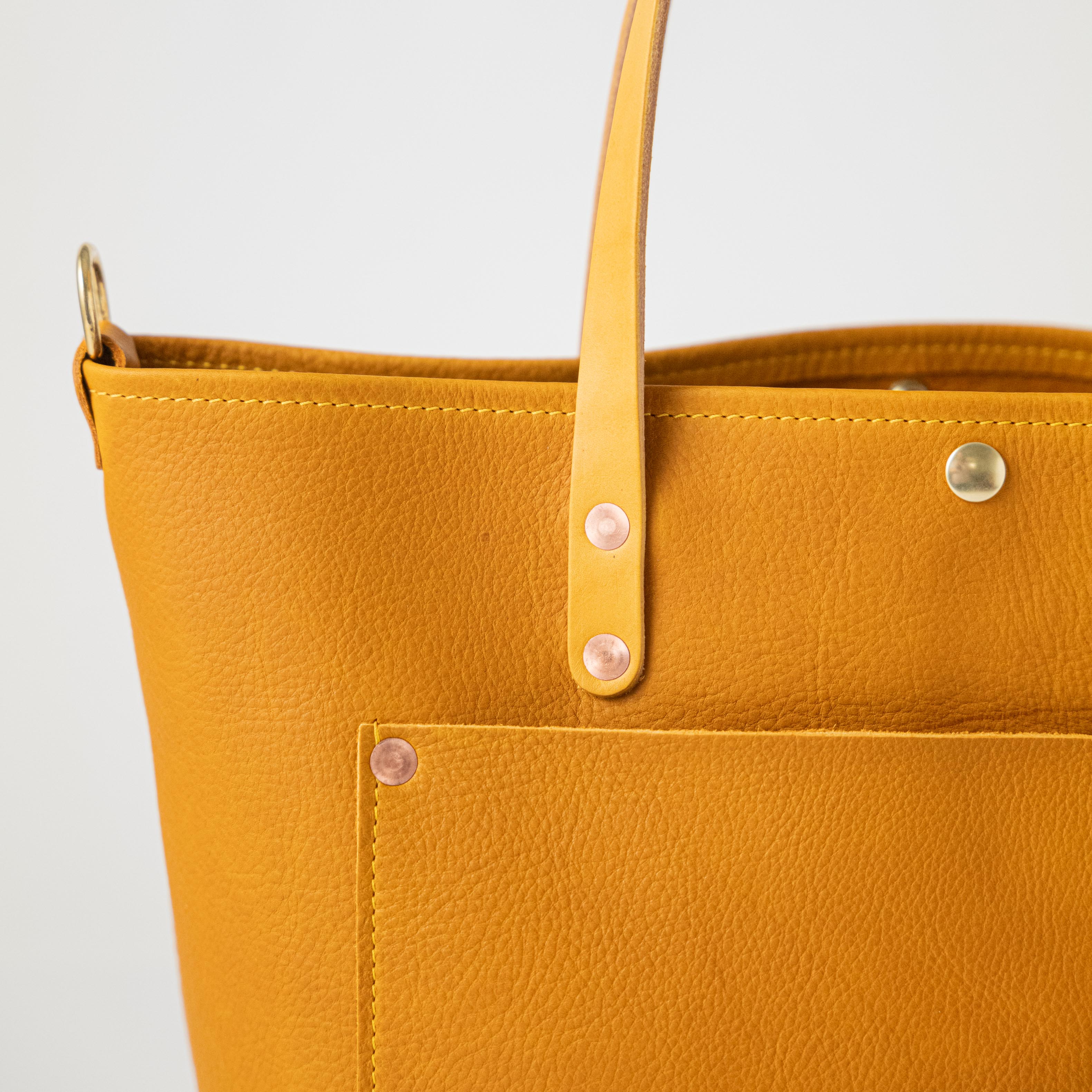 Scratch-and-Dent Marigold Cypress East West Travel Tote