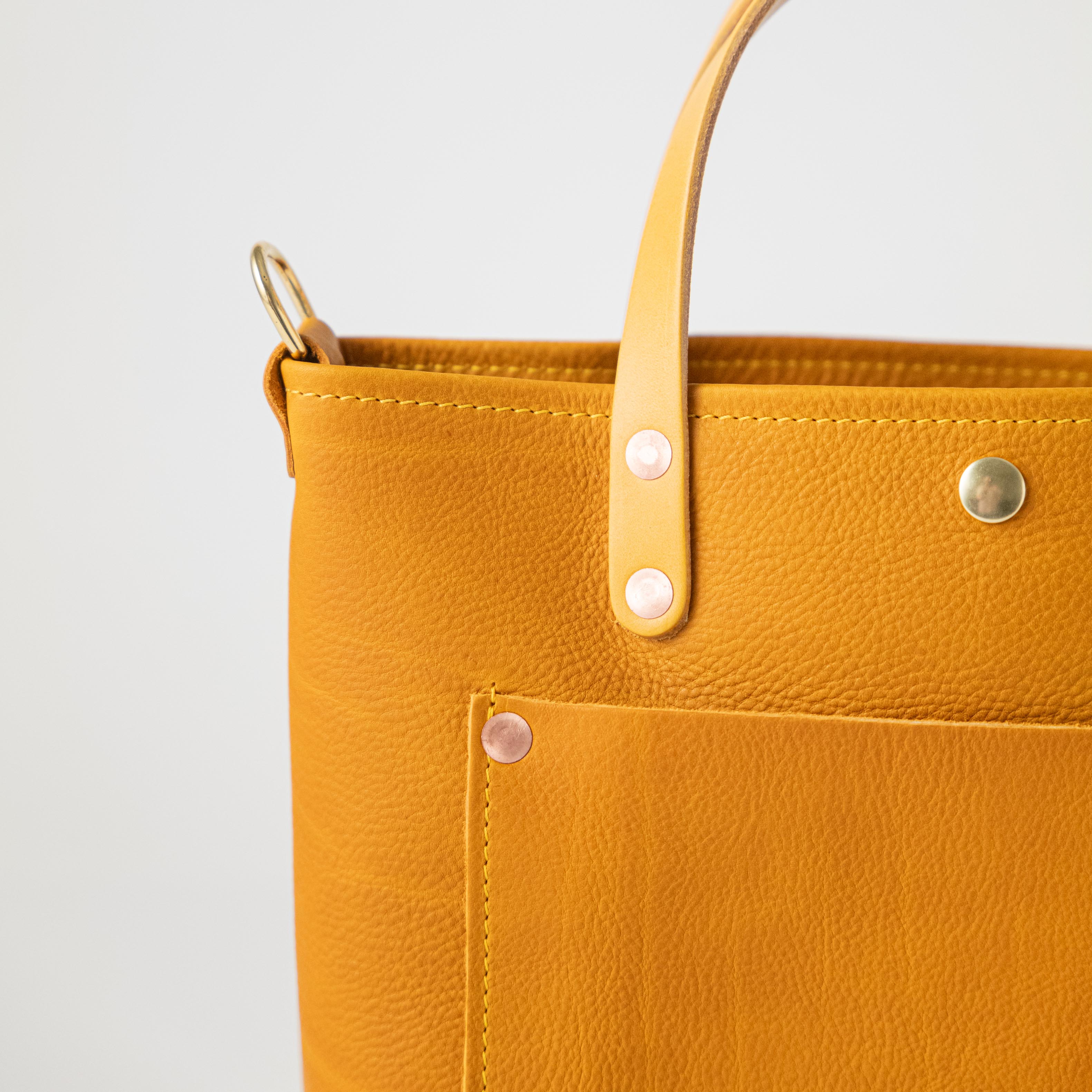 Scratch-and-Dent Marigold Cypress Mini Travel Tote