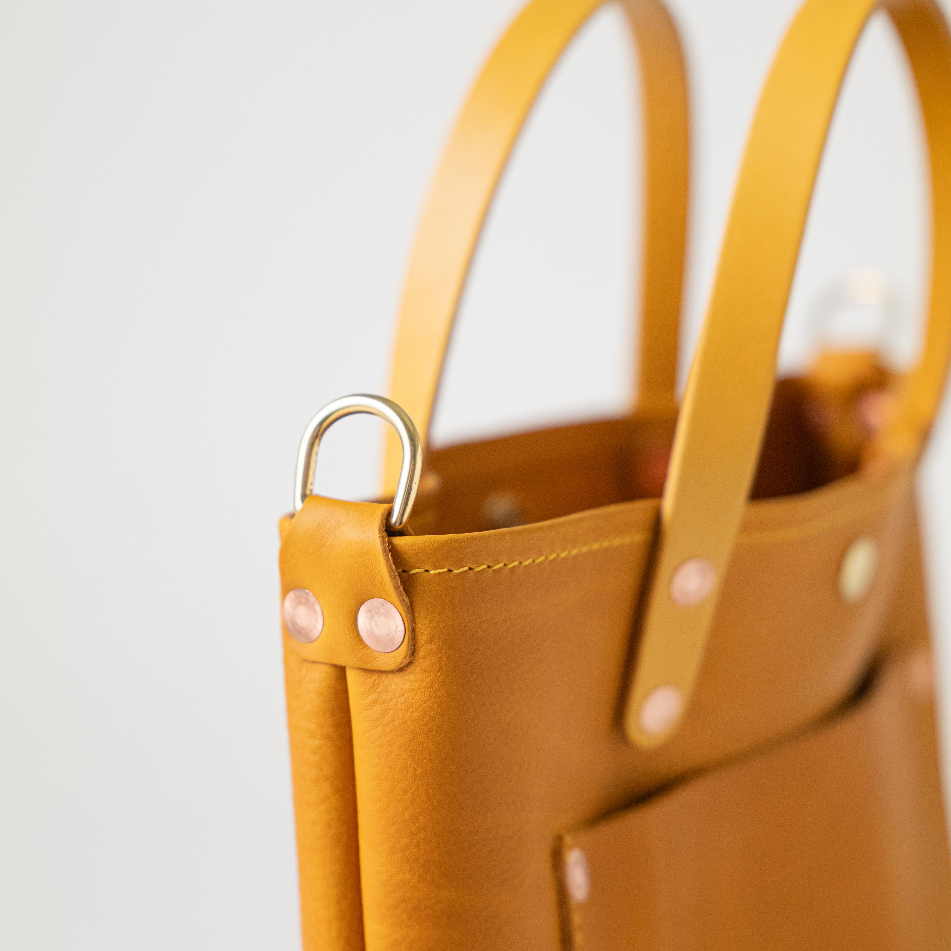 Scratch-and-Dent Marigold Cypress Mini Travel Tote