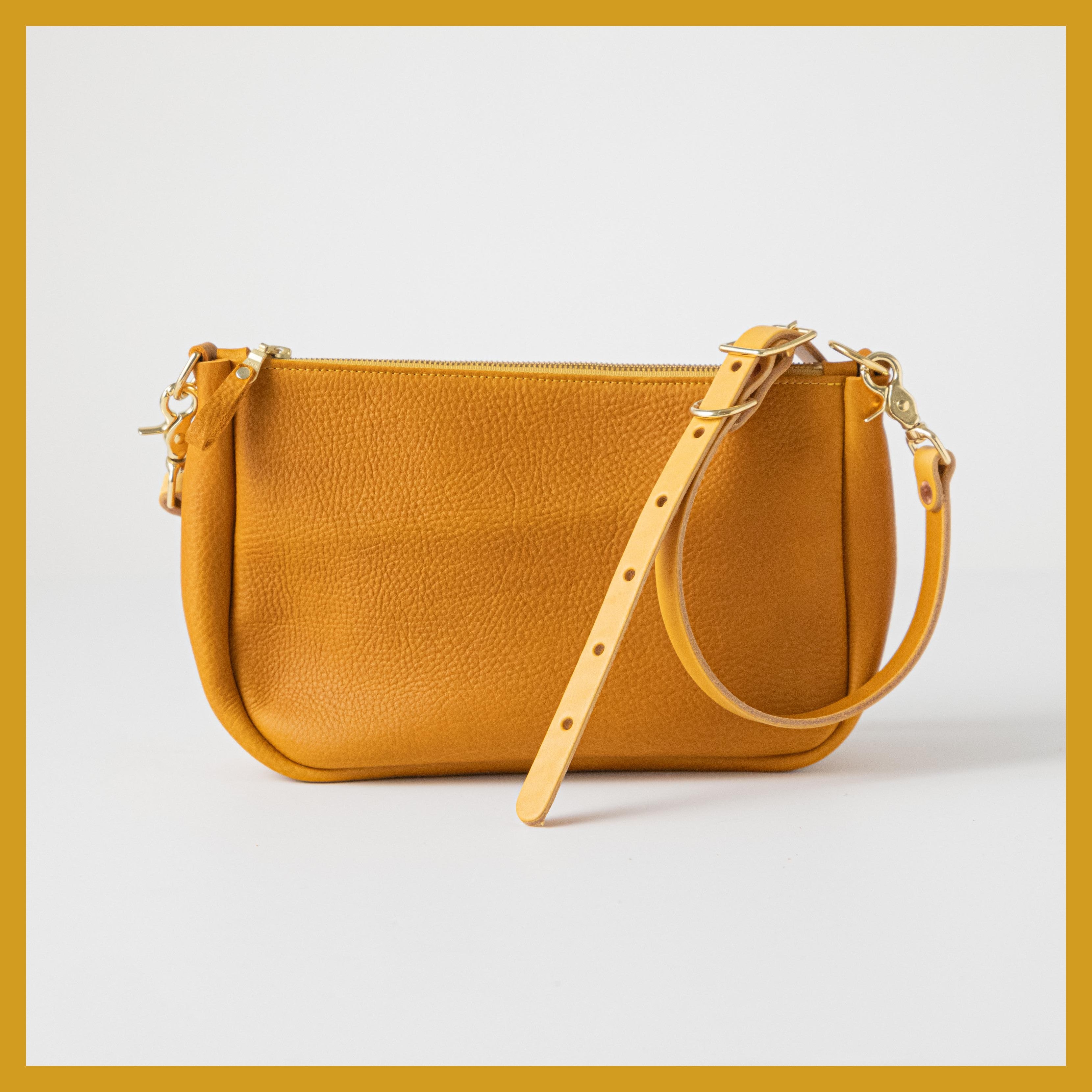 Scratch-and-Dent Marigold Cypress Crossbody Bag
