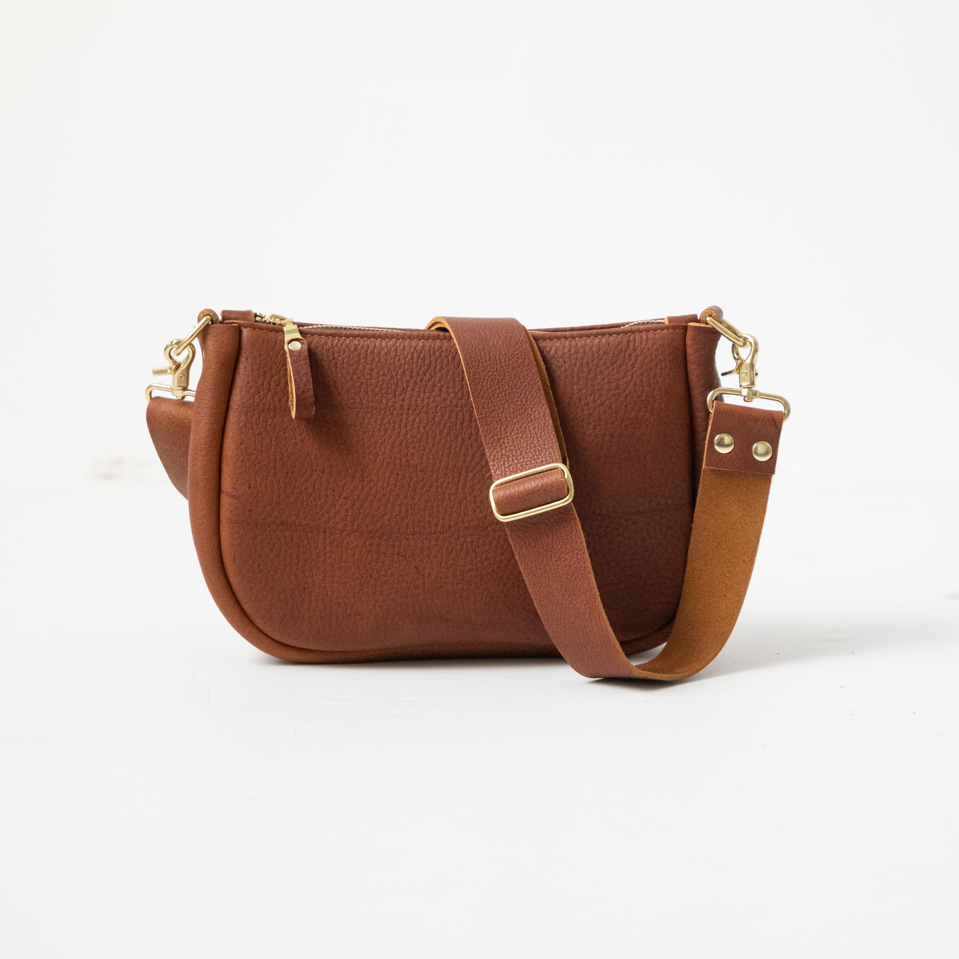 Olive Crunch Medium Crossbody Bag