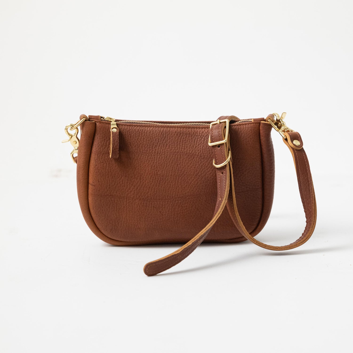 Black Adirondack Medium Crossbody Bag