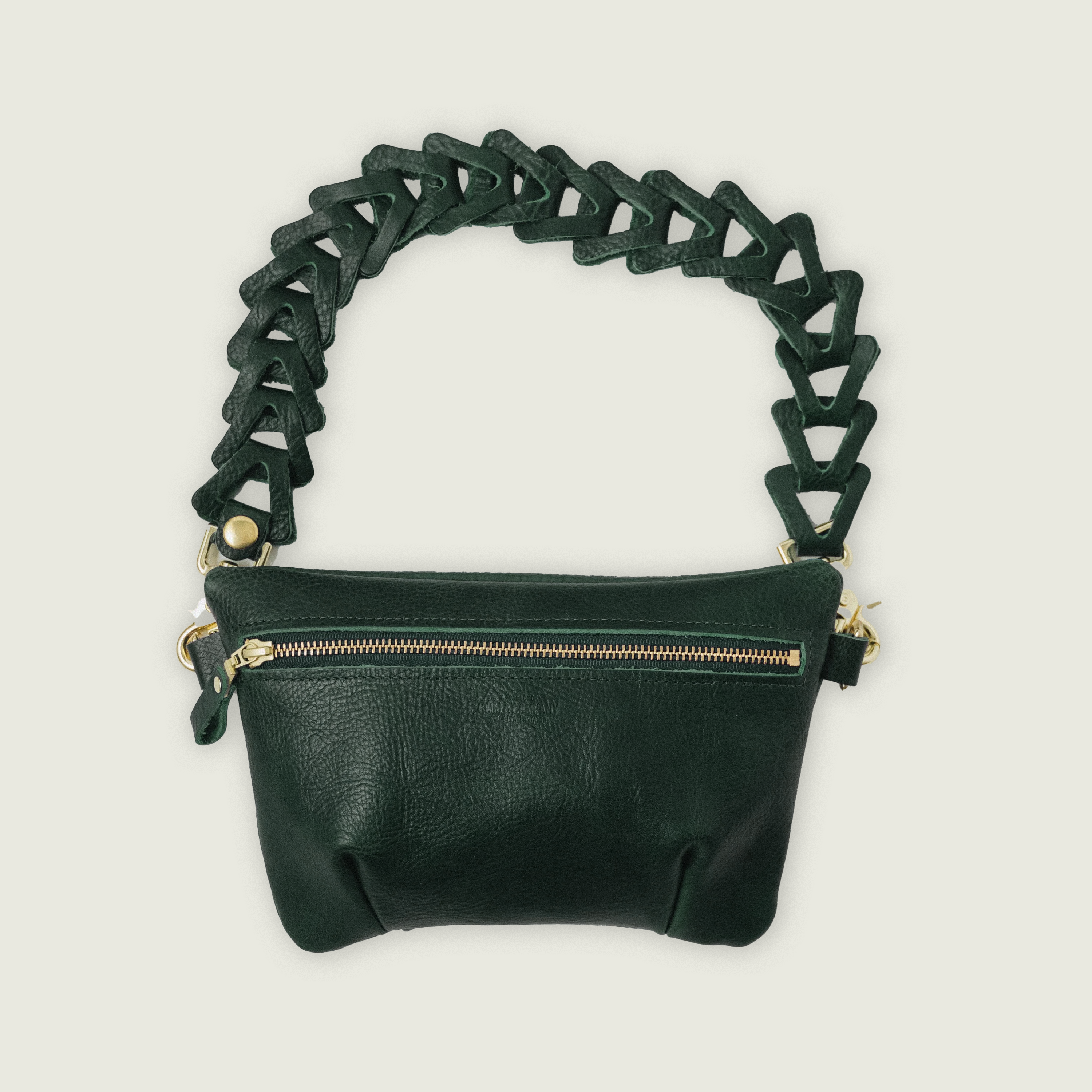 Green Bulldog Belt Bag
