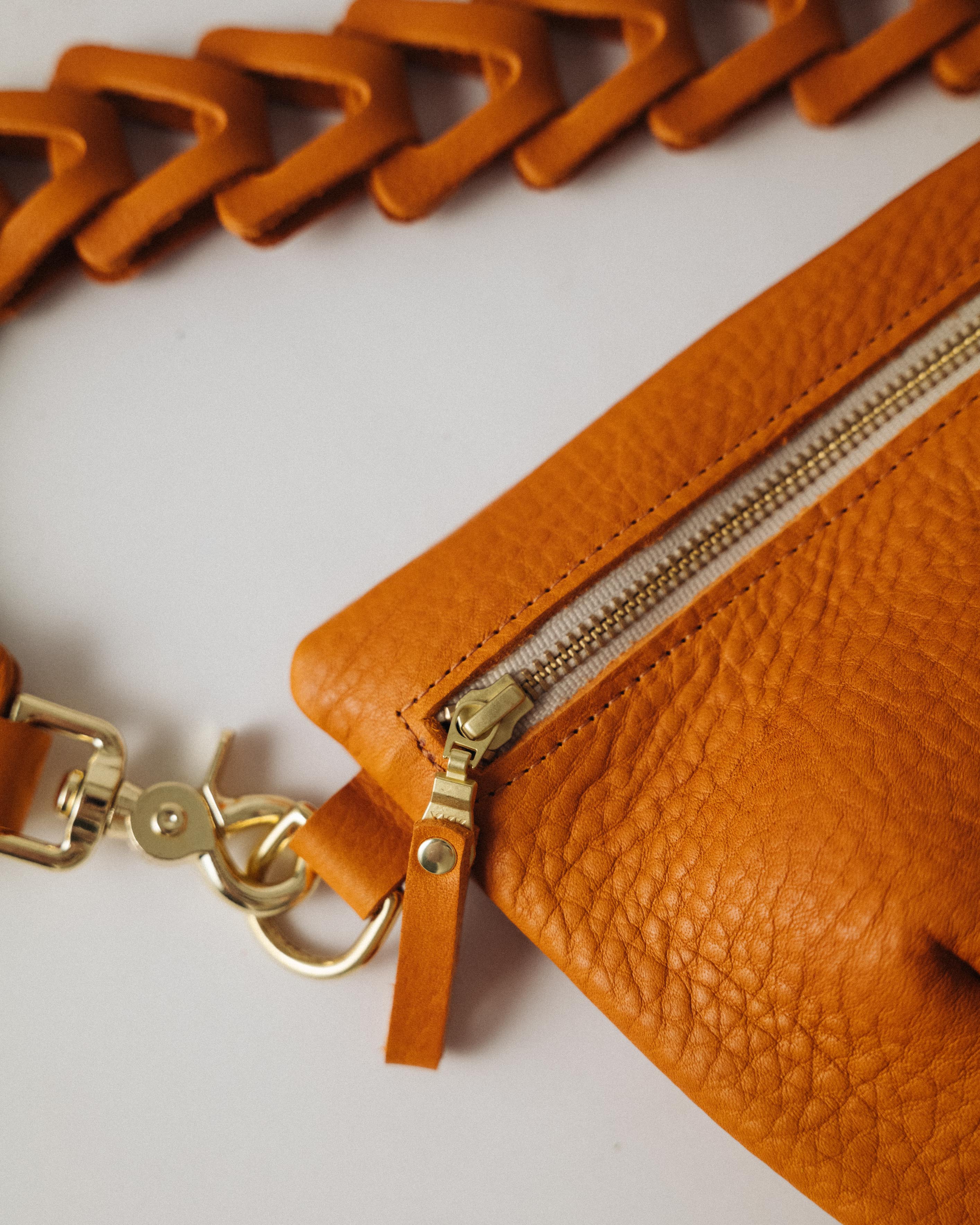 Scratch-and-Dent Marigold Cypress Belt Bag
