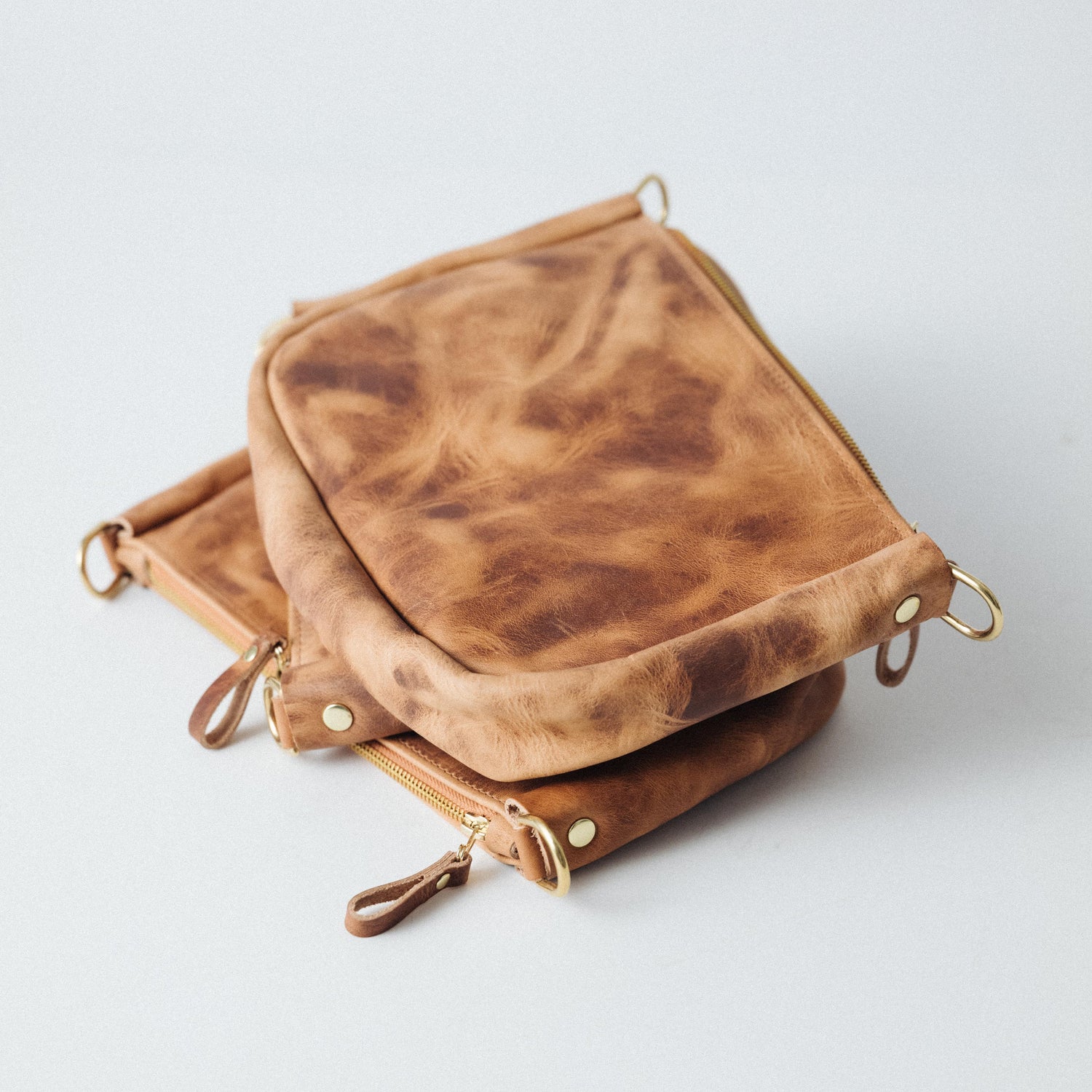 Natural Dublin Medium Crossbody Bag
