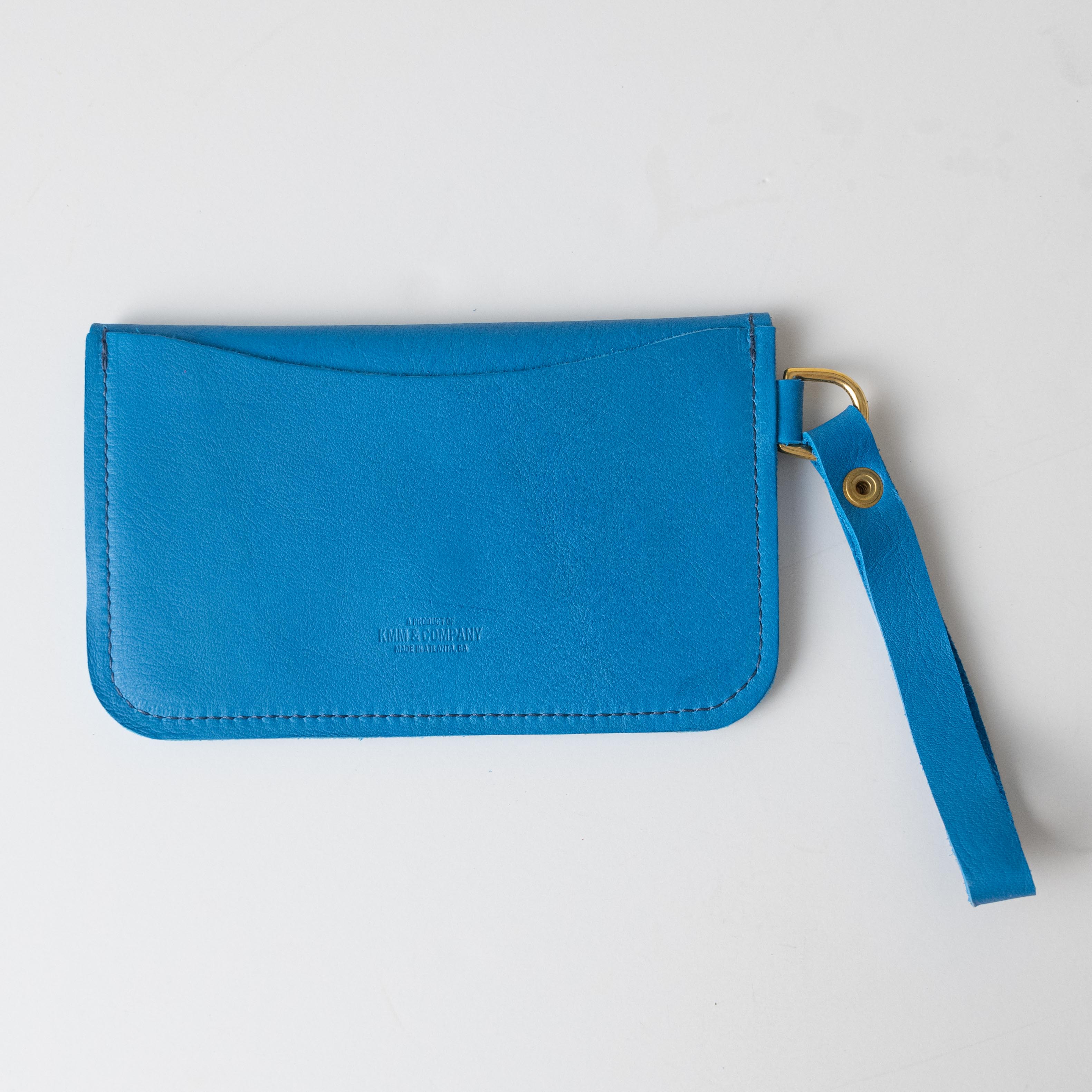 Cerulean Cypress Wristlet Clutch