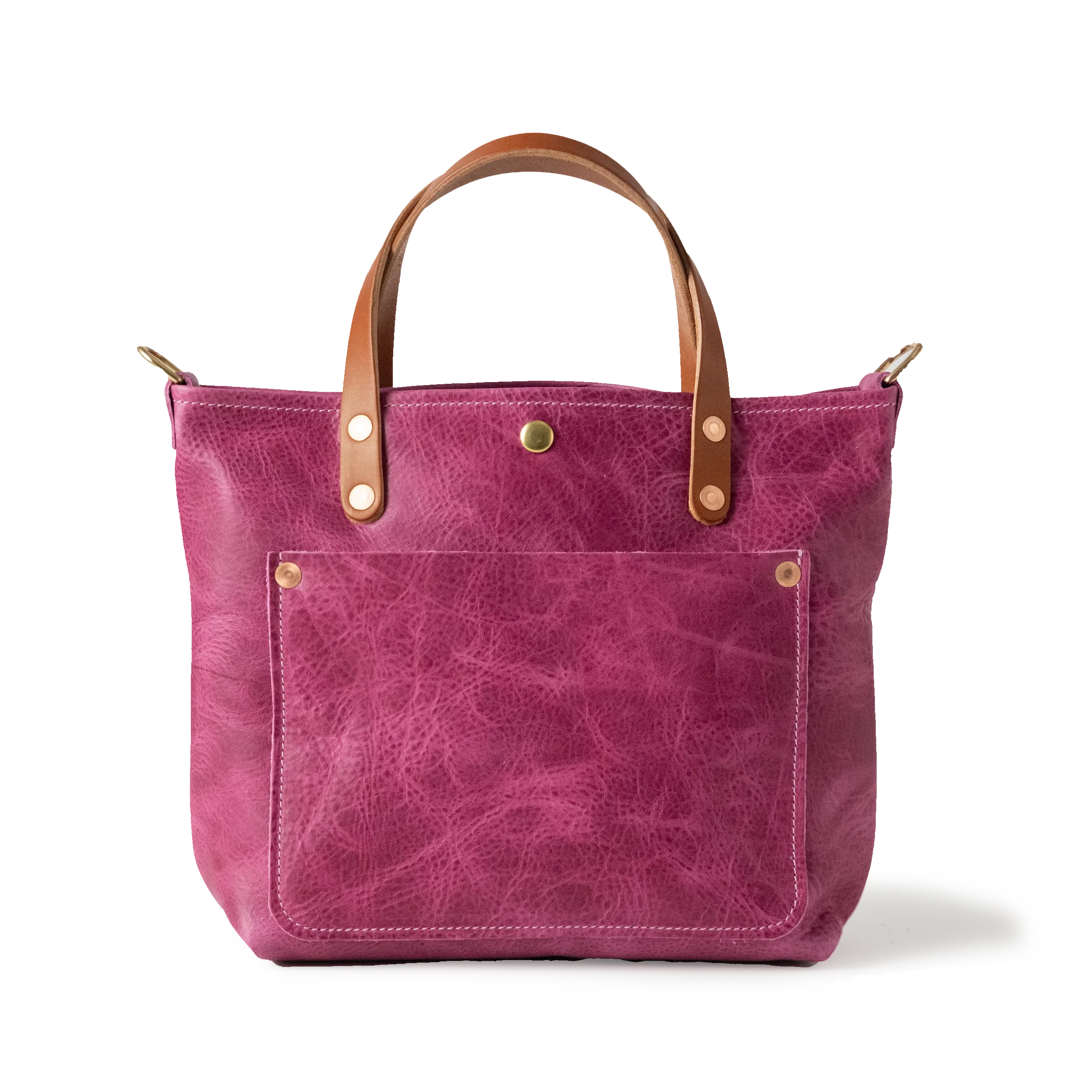 Pink Bulldog Mini Travel Tote