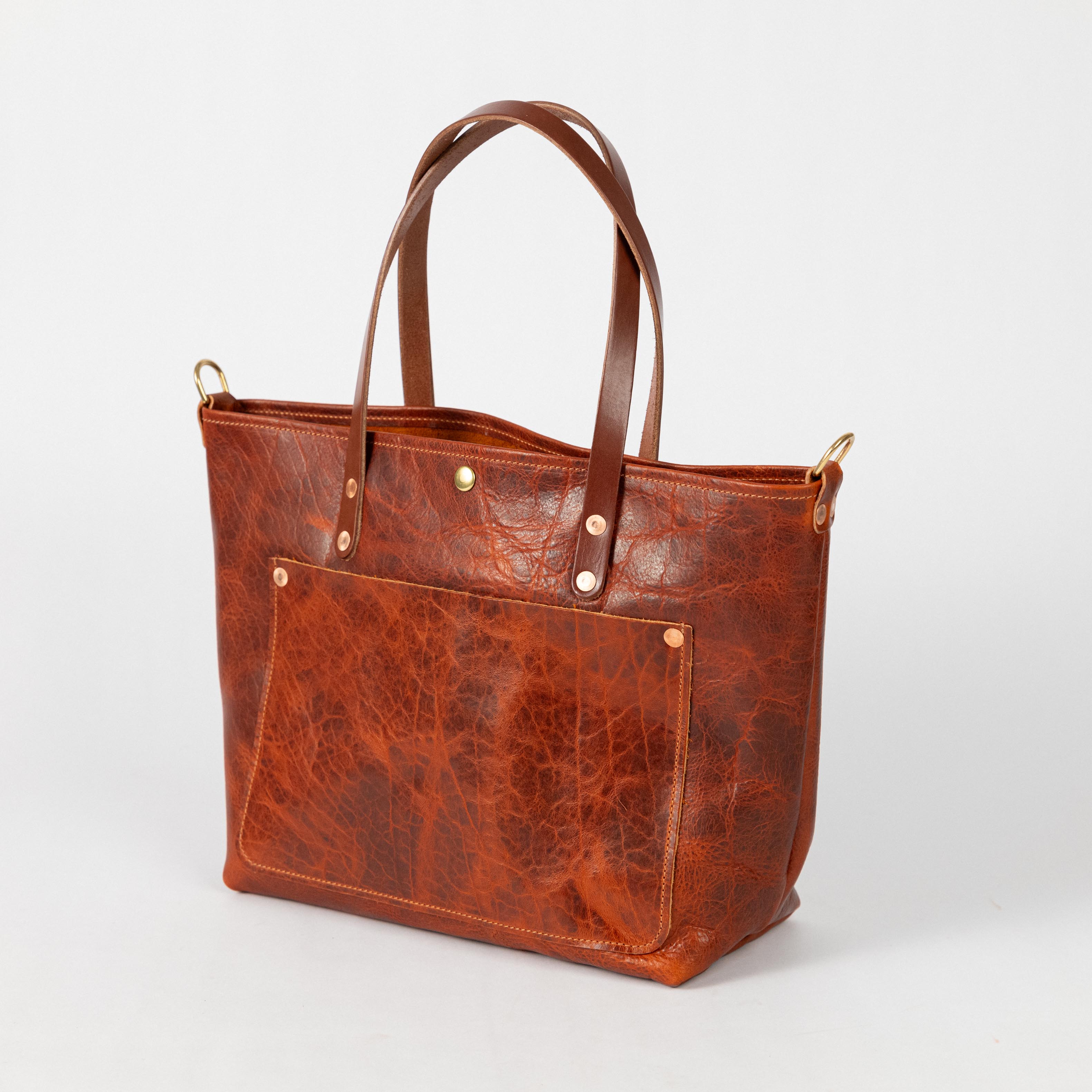Whiskey Navajo Bison East West Travel Tote