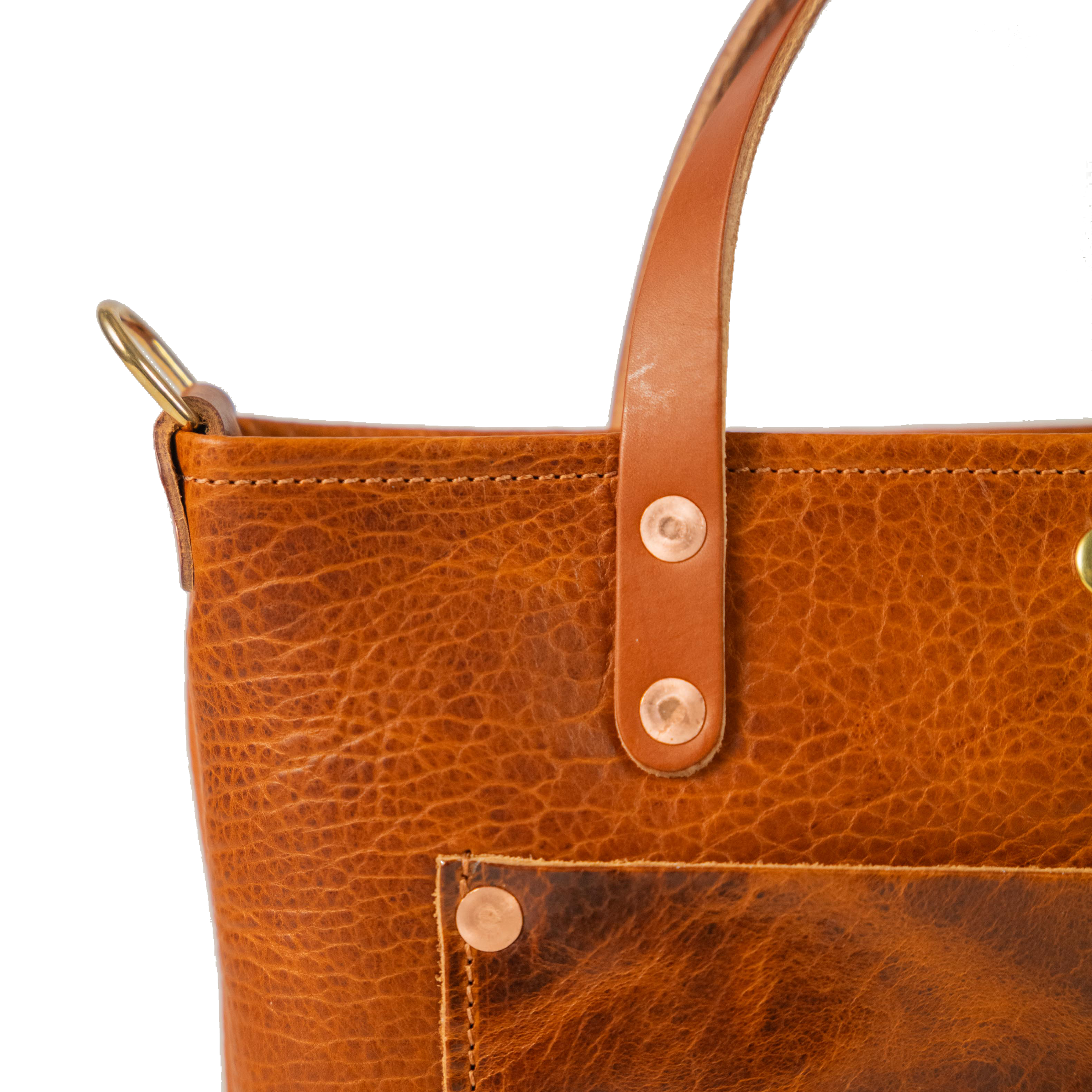 Honey Navajo Bison Mini Travel Tote