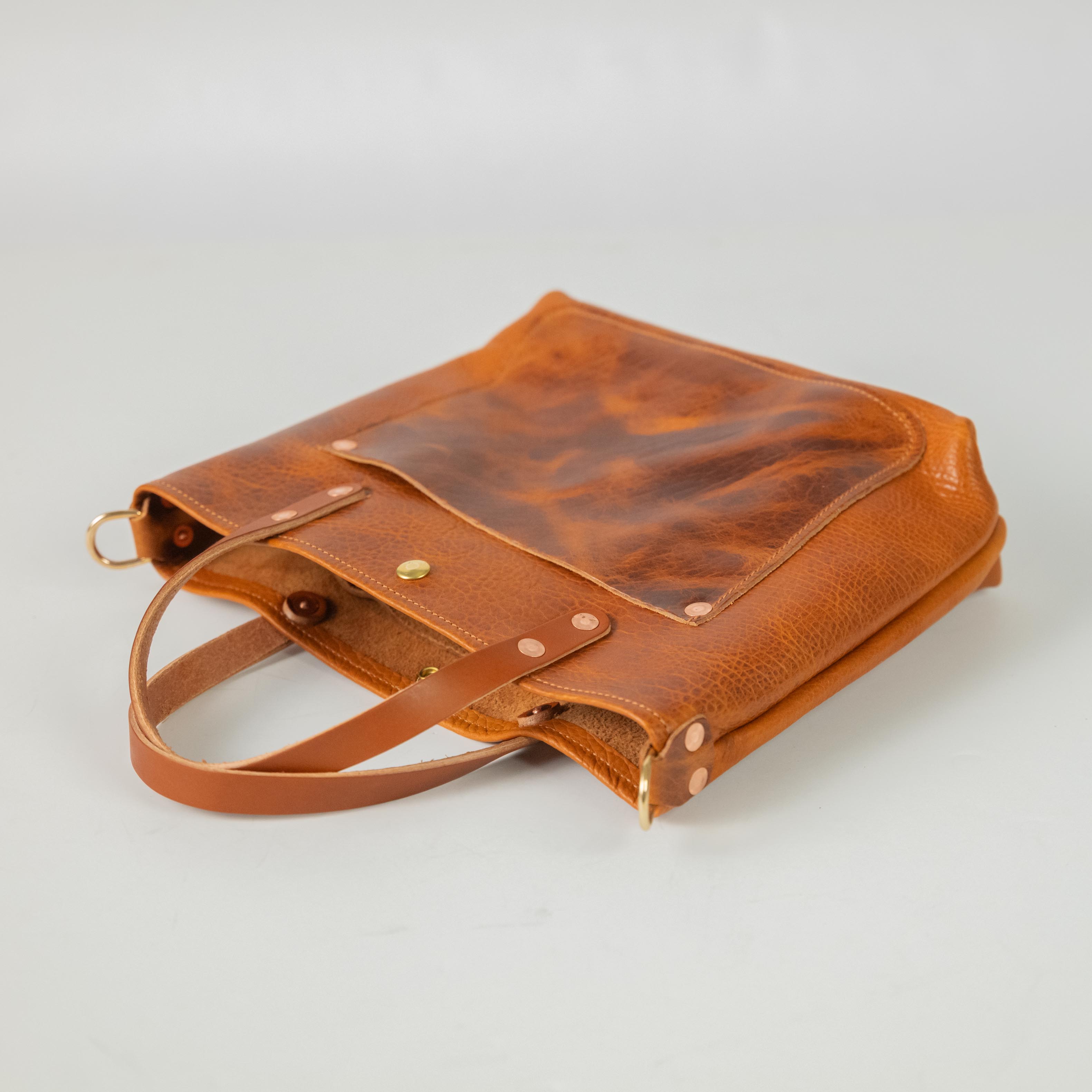 Honey Navajo Bison Mini Travel Tote