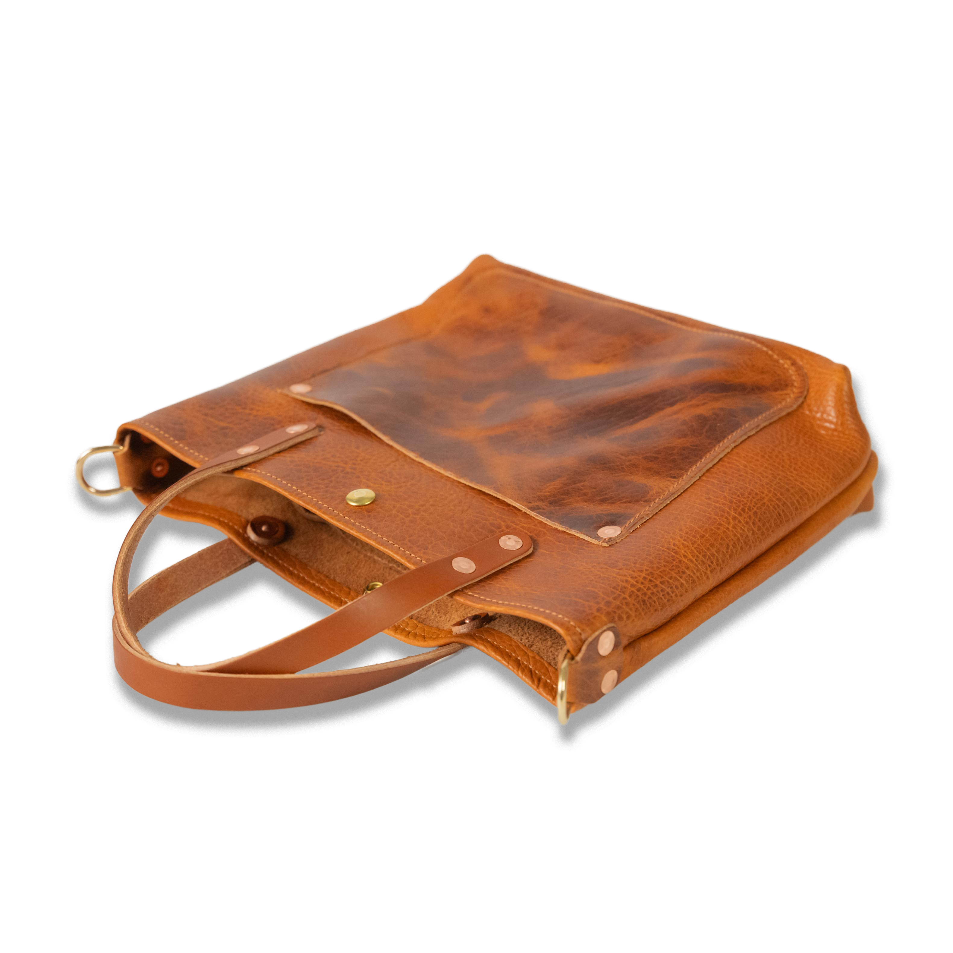 Honey Navajo Bison Mini Travel Tote