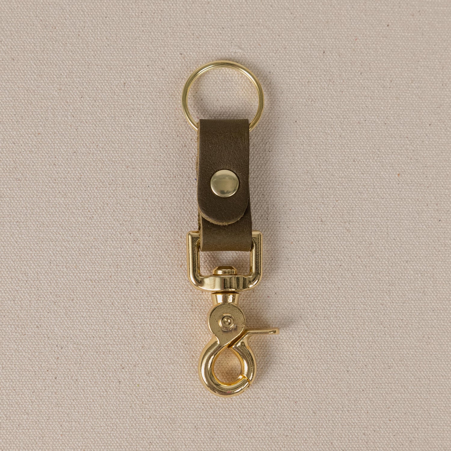 Olive Cypress Key Clip