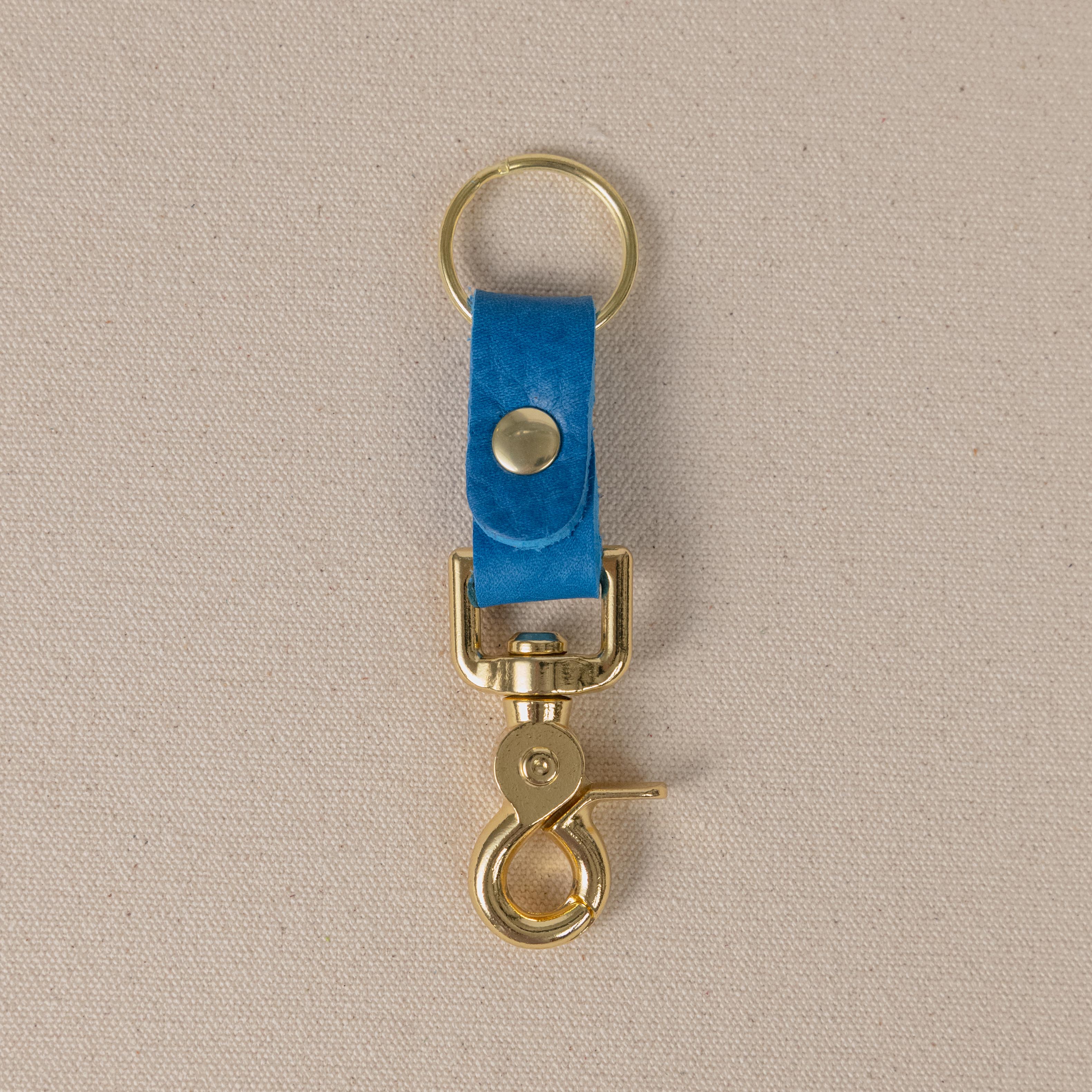 Cerulean Cypress Key Clip