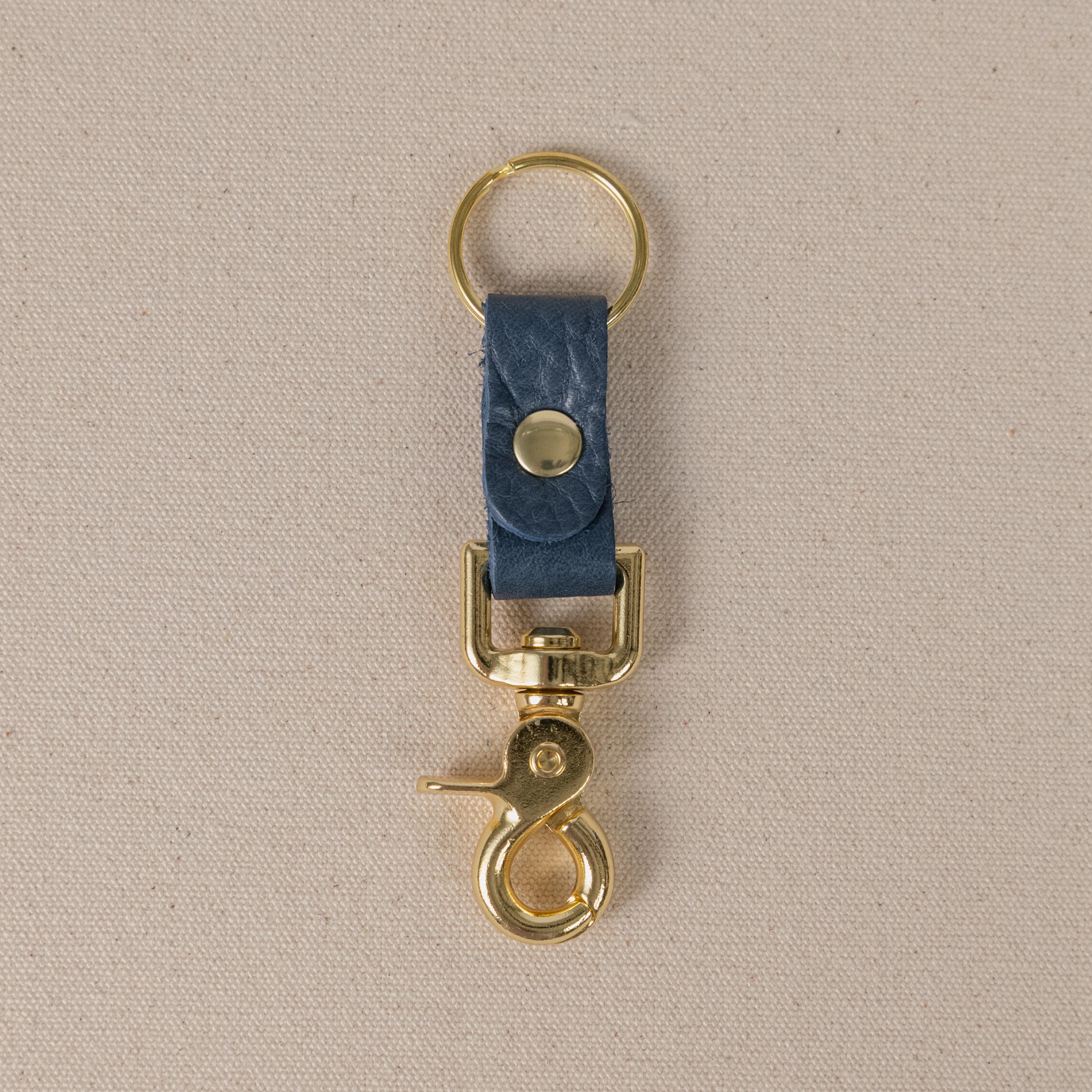 Blue Cypress Key Clip