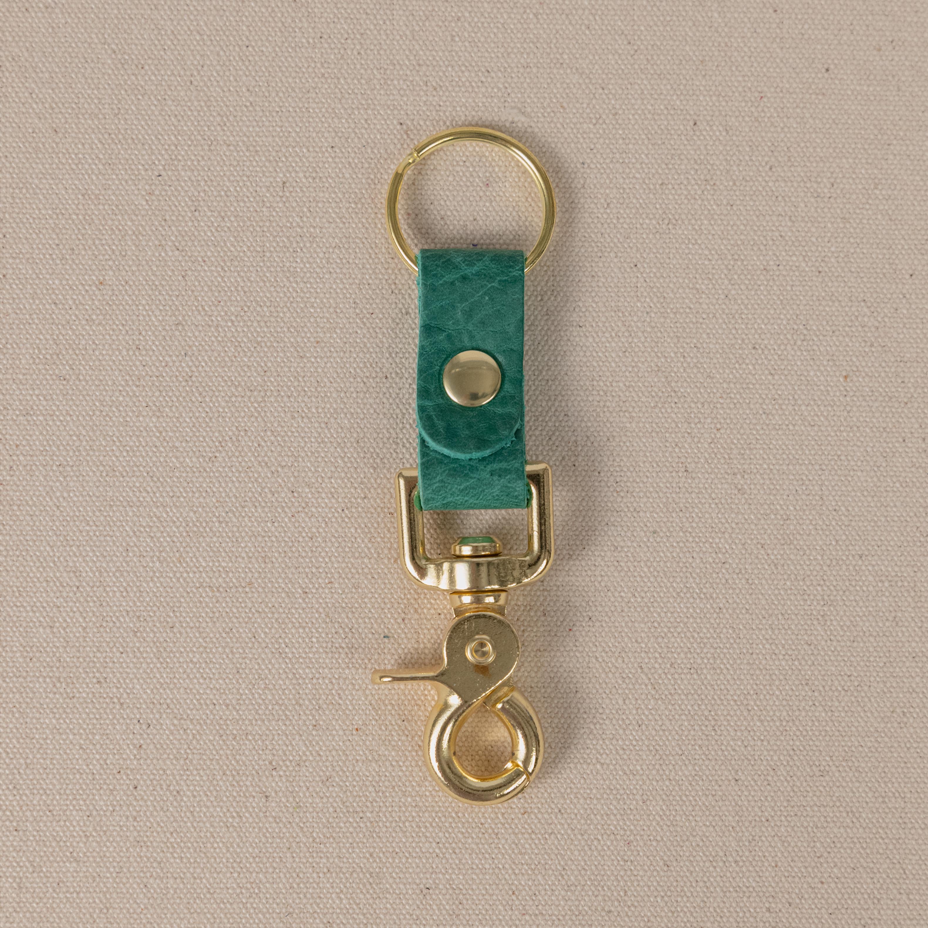 Teal Kodiak Key Clip