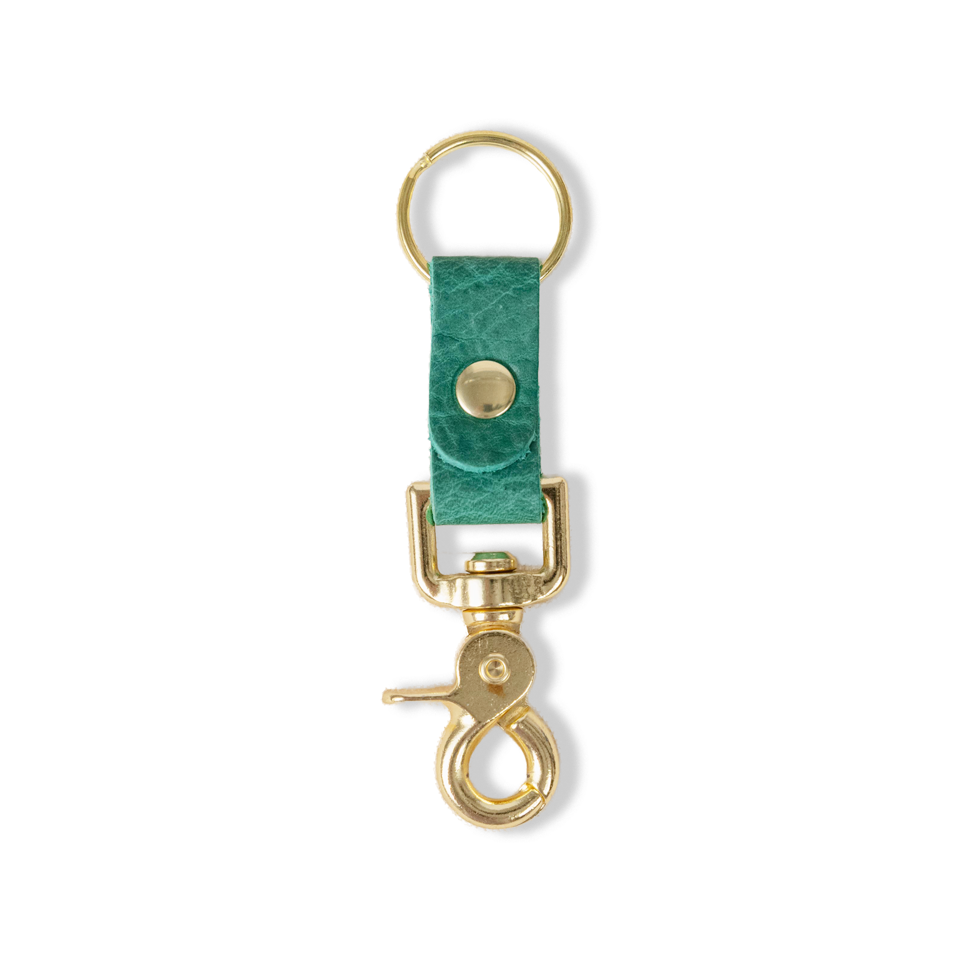Teal Kodiak Key Clip