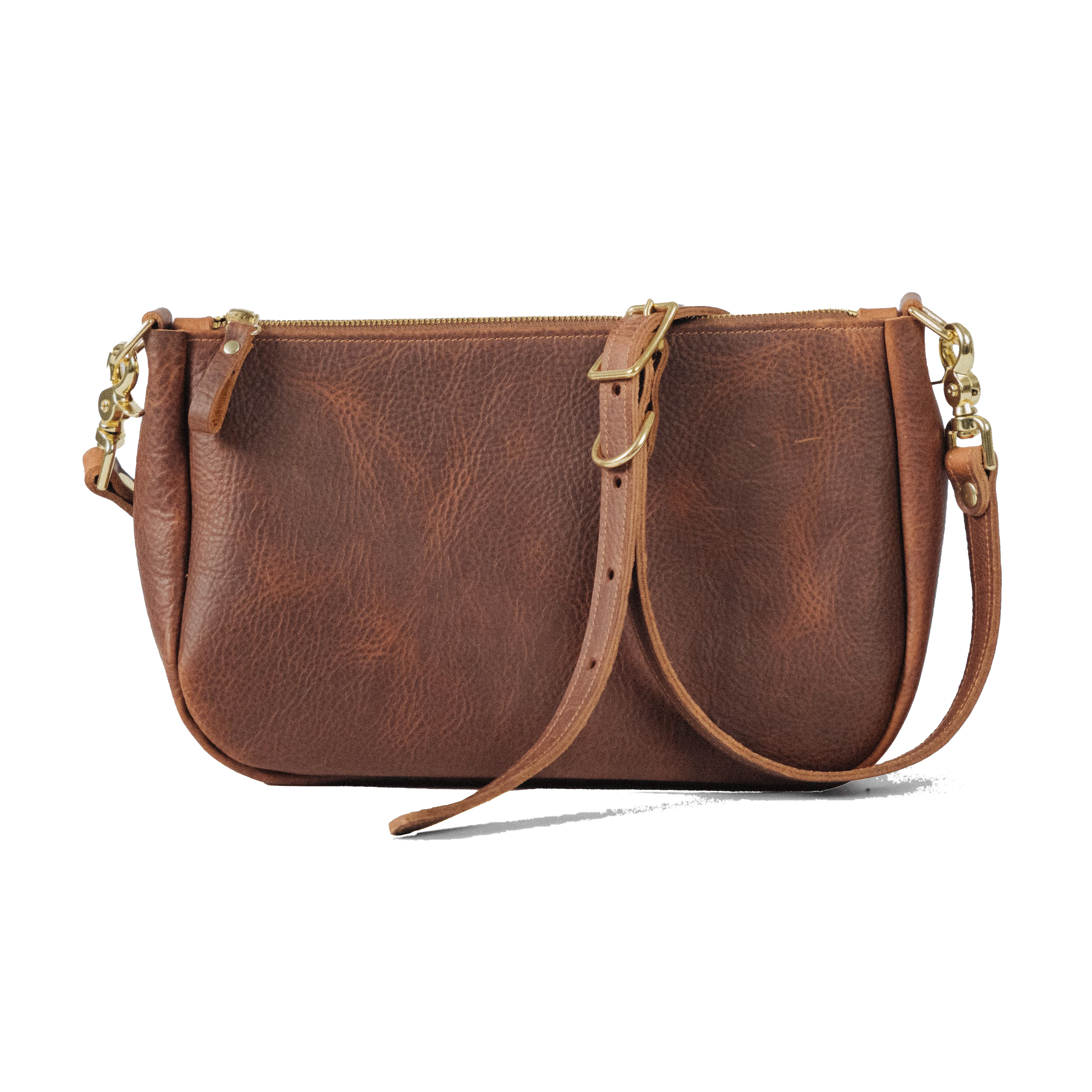 Tan Kodiak Crossbody Bag
