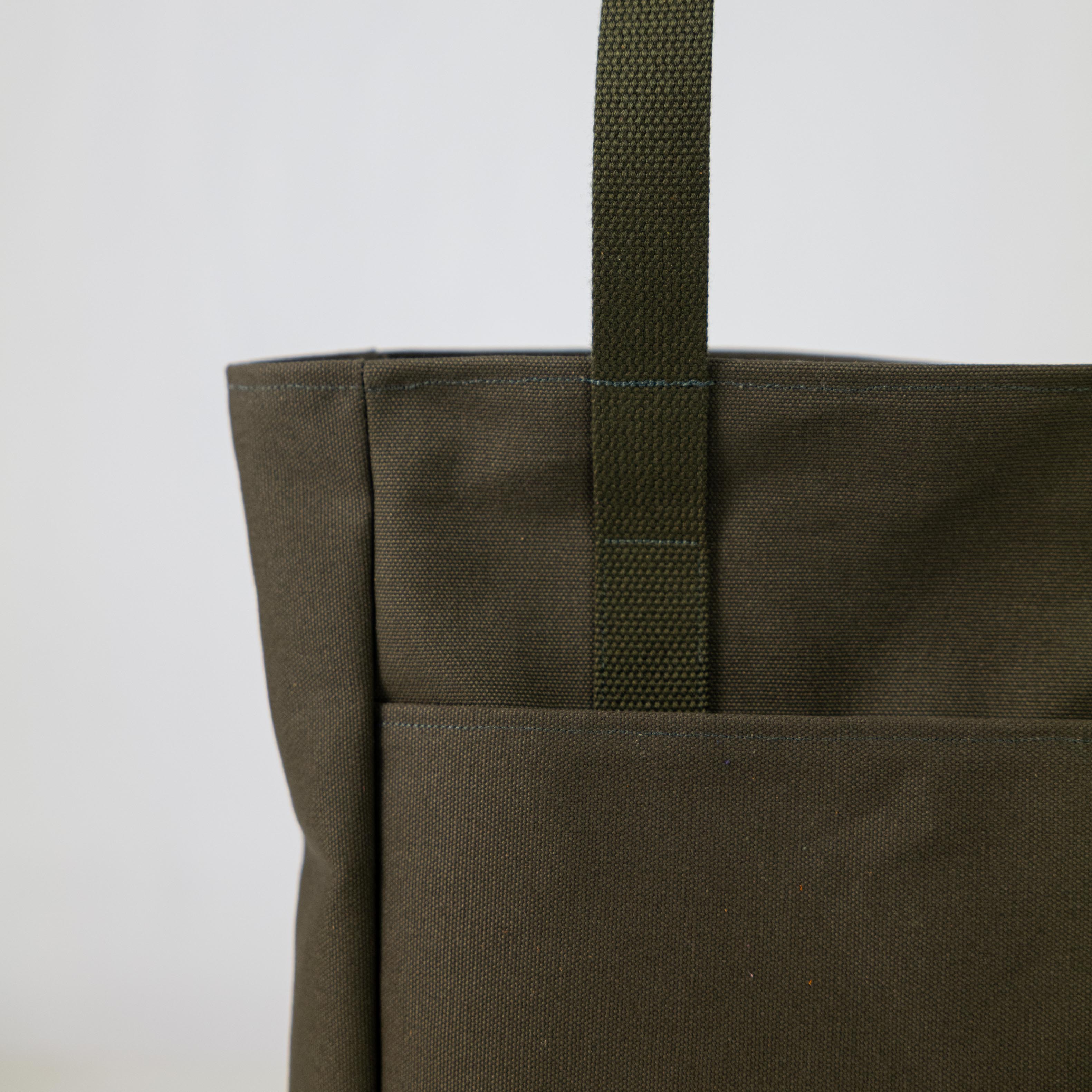 Field Tan Canvas Carryall