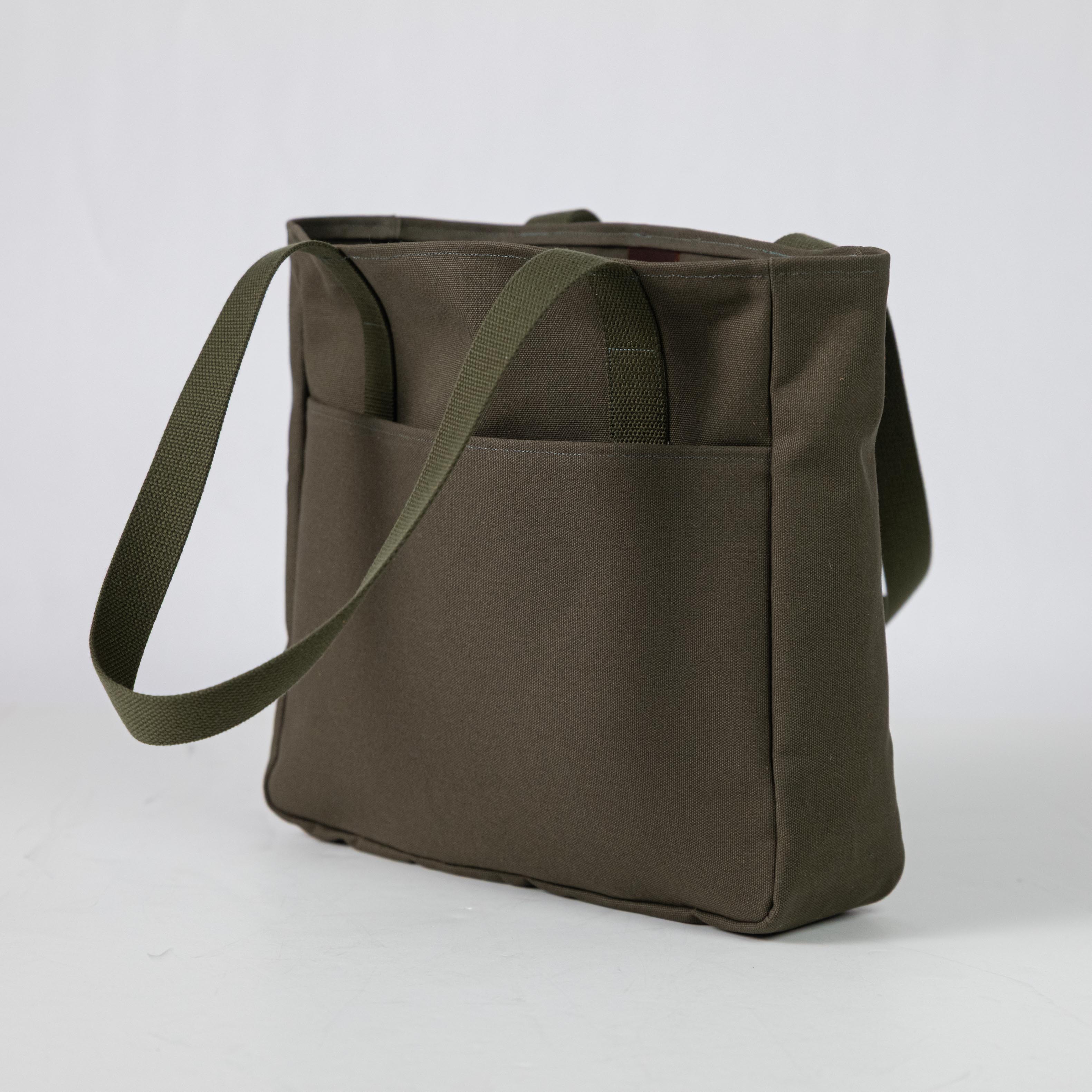 Field Tan Canvas Carryall