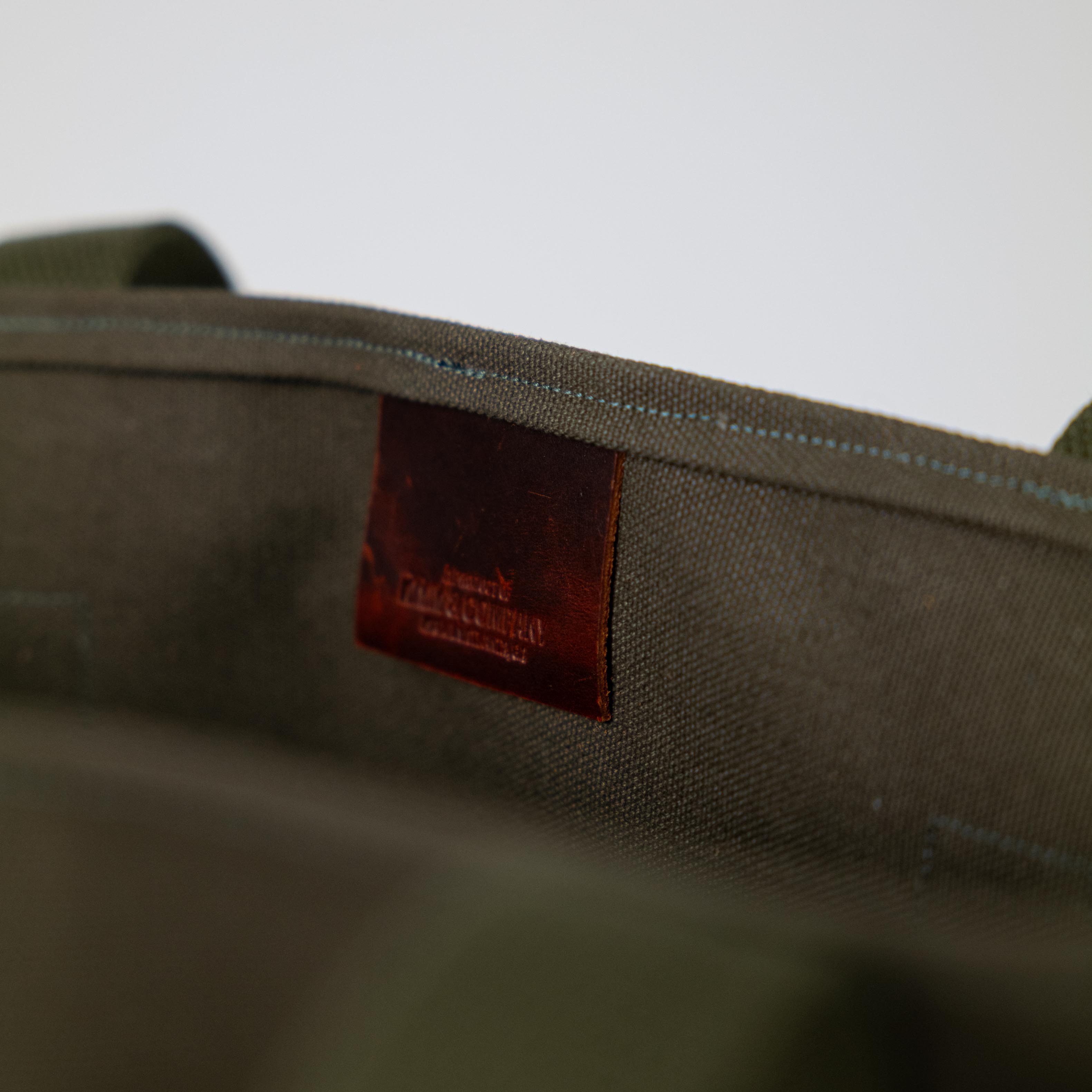 Brown Canvas Carryall