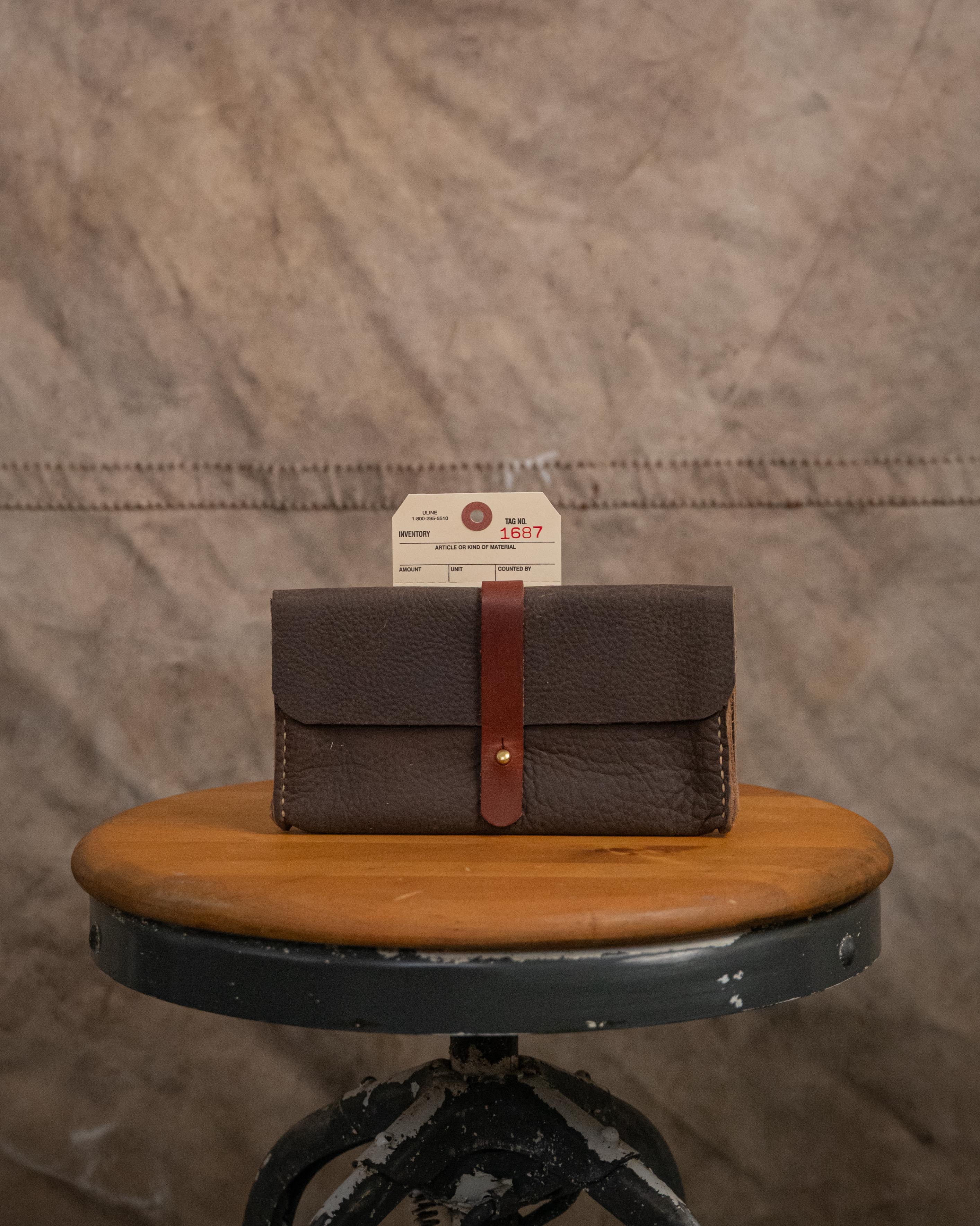 1687 Grey Kodiak Clutch Wallet