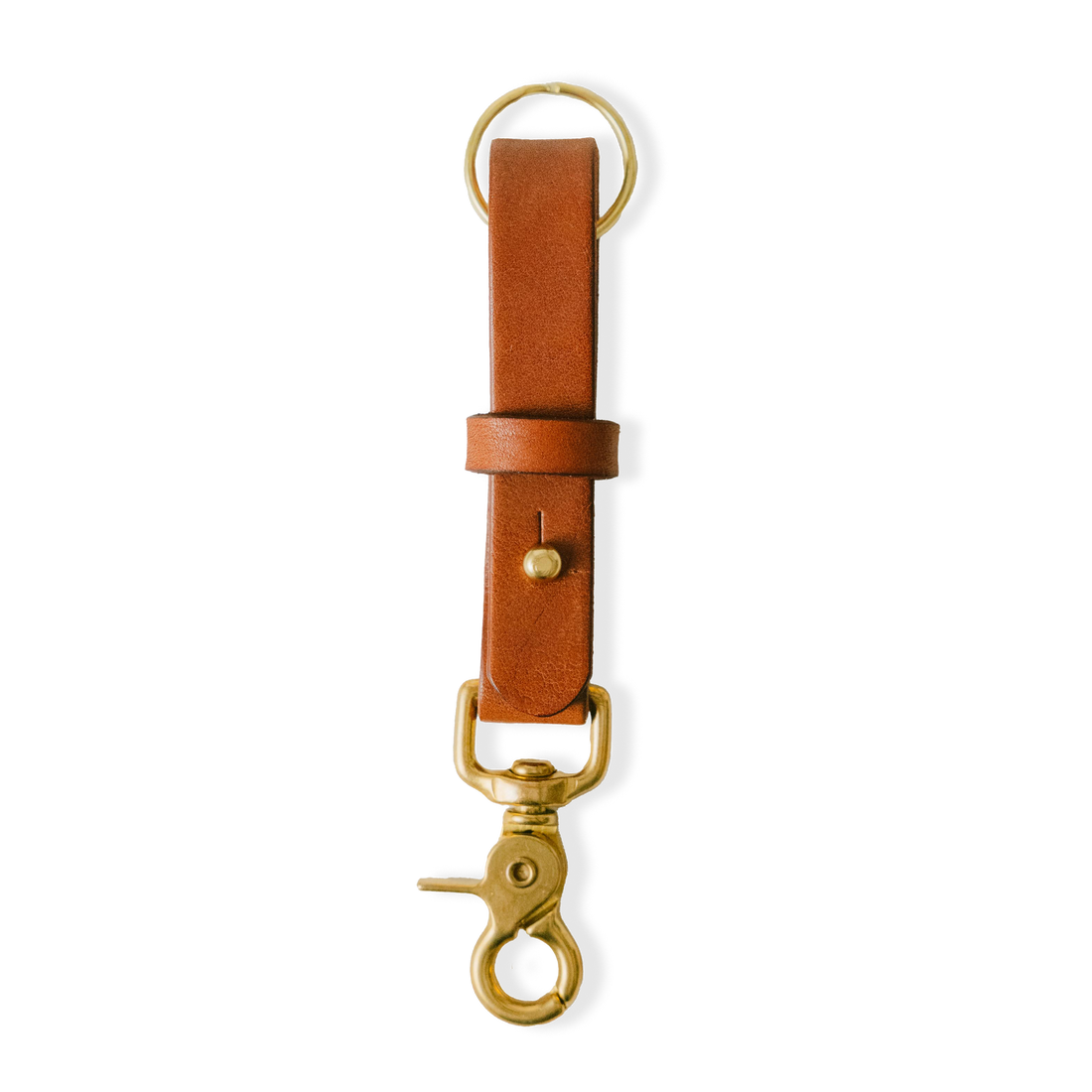 Tan Key Lanyard