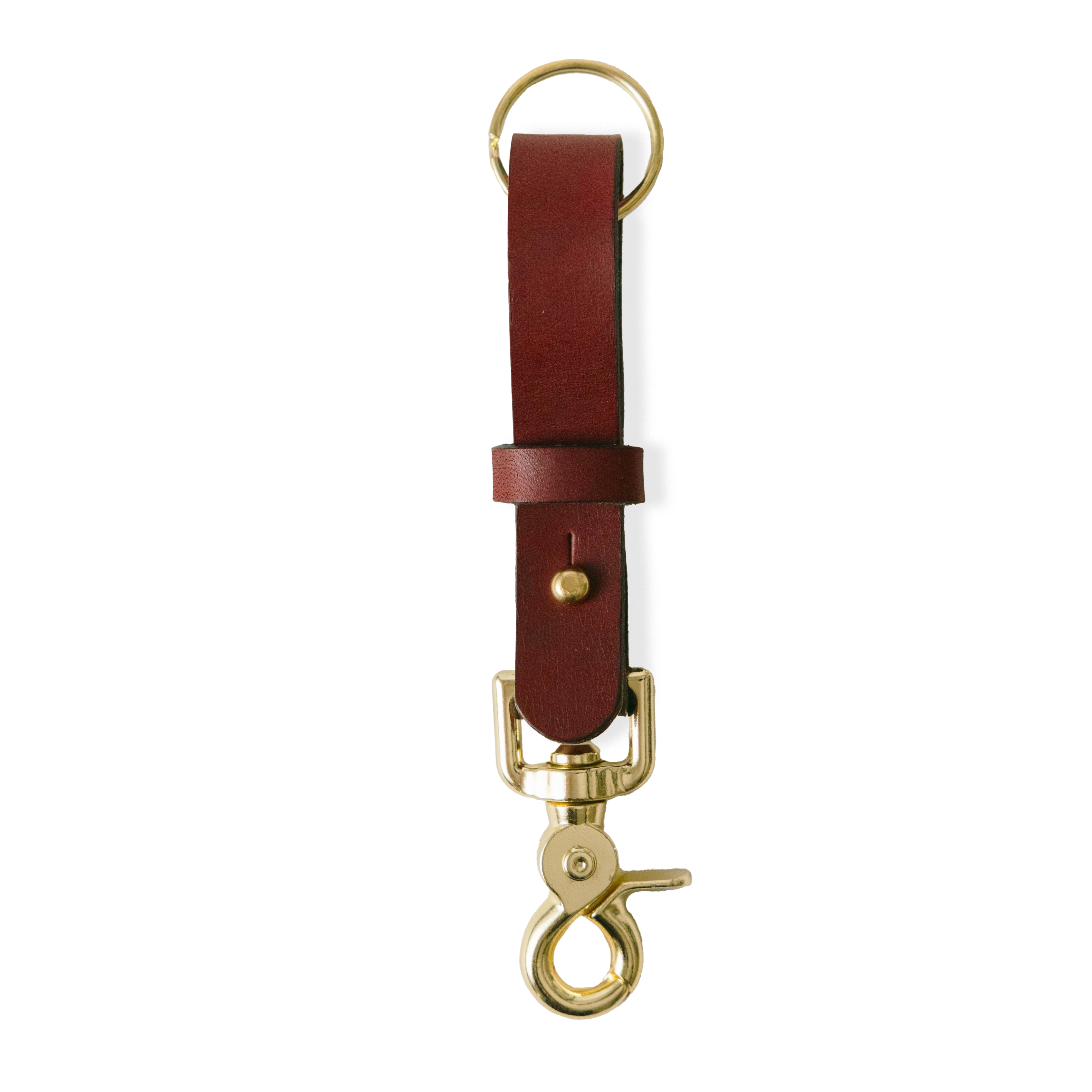 Leather Keychains: Oxblood Key Lanyard | Leather key rings by KMM Leather Keychains: Oxblood Key Lanyard | Leather key rings by KMM