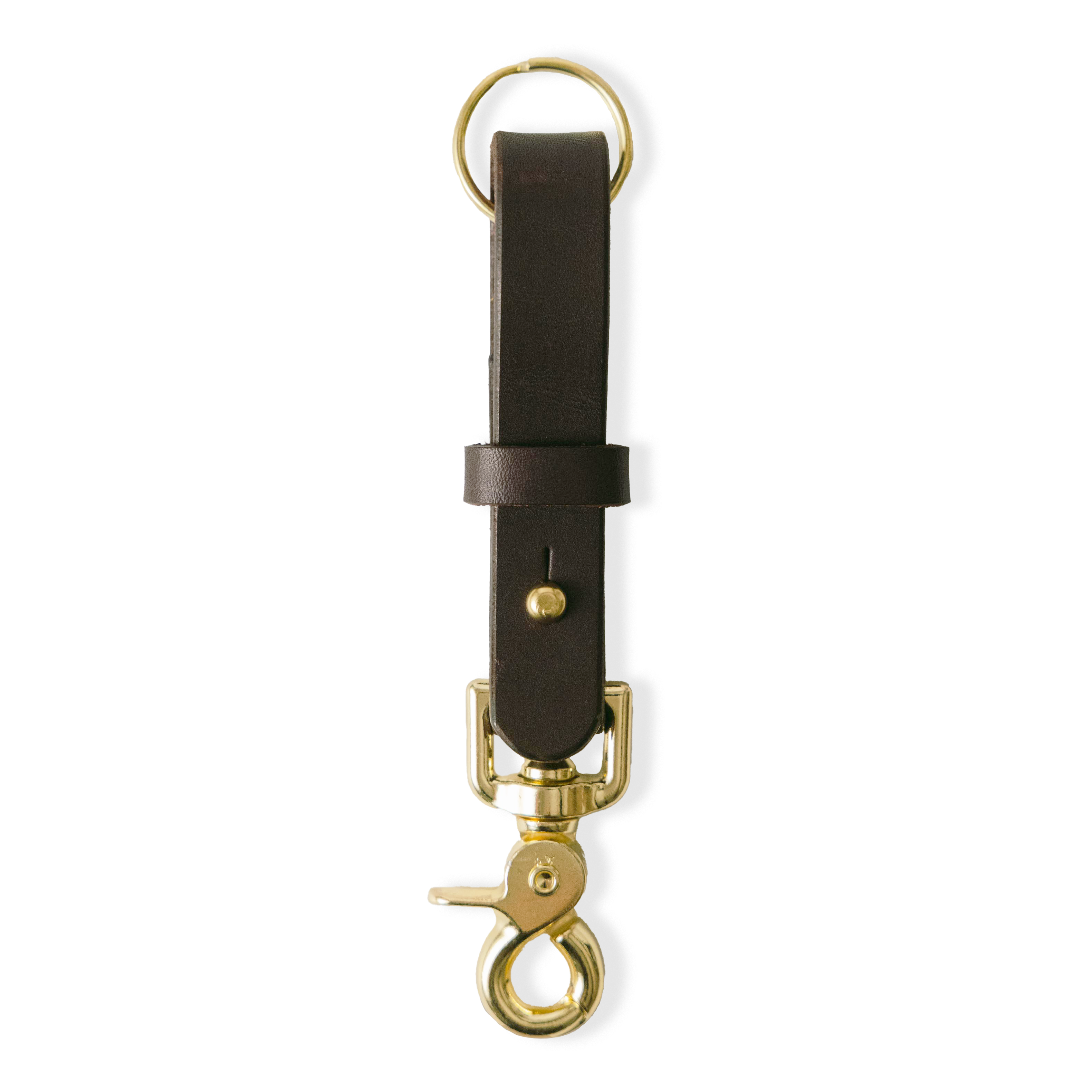 Dark Brown Key Lanyard