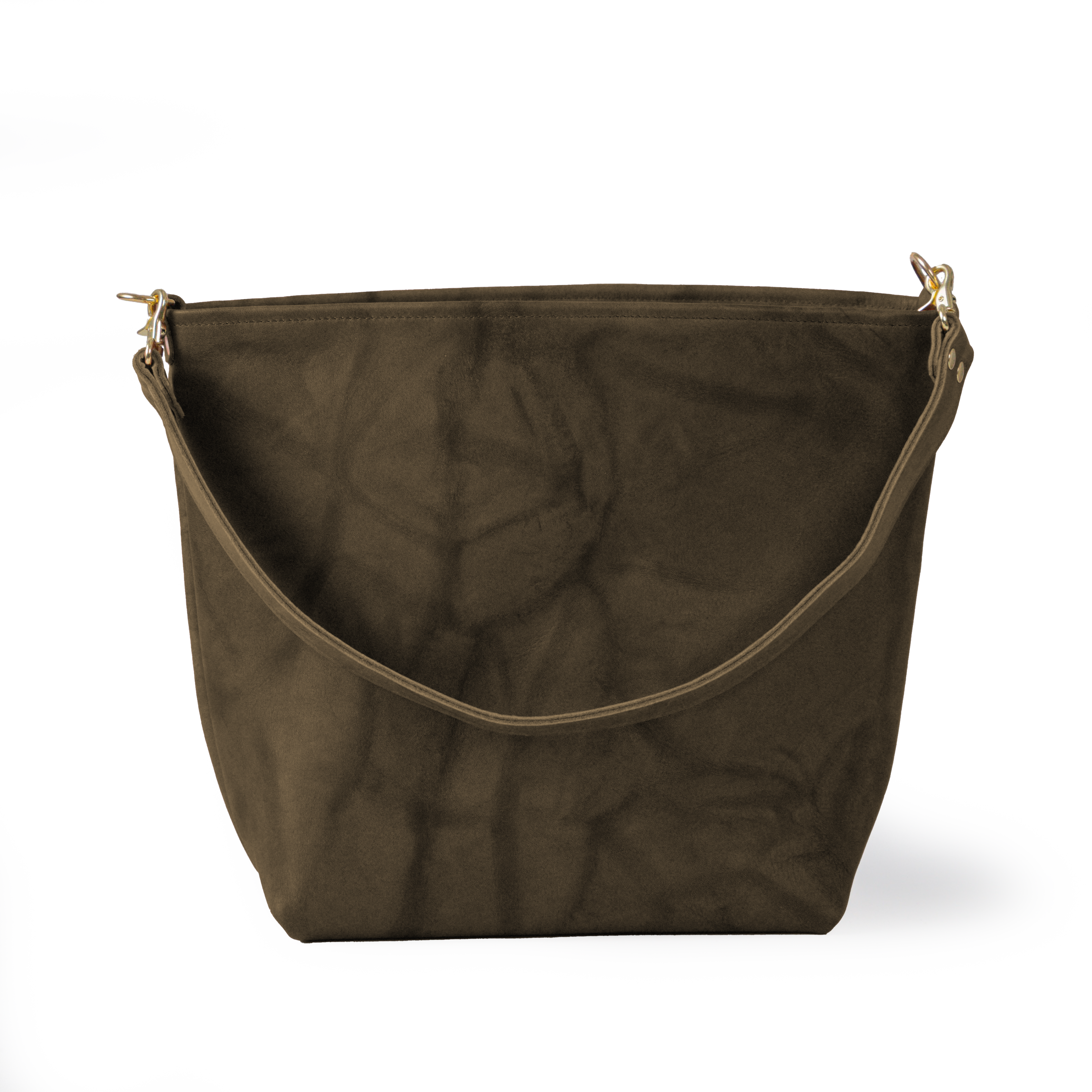 Olive Crunch New Crossbody Tote