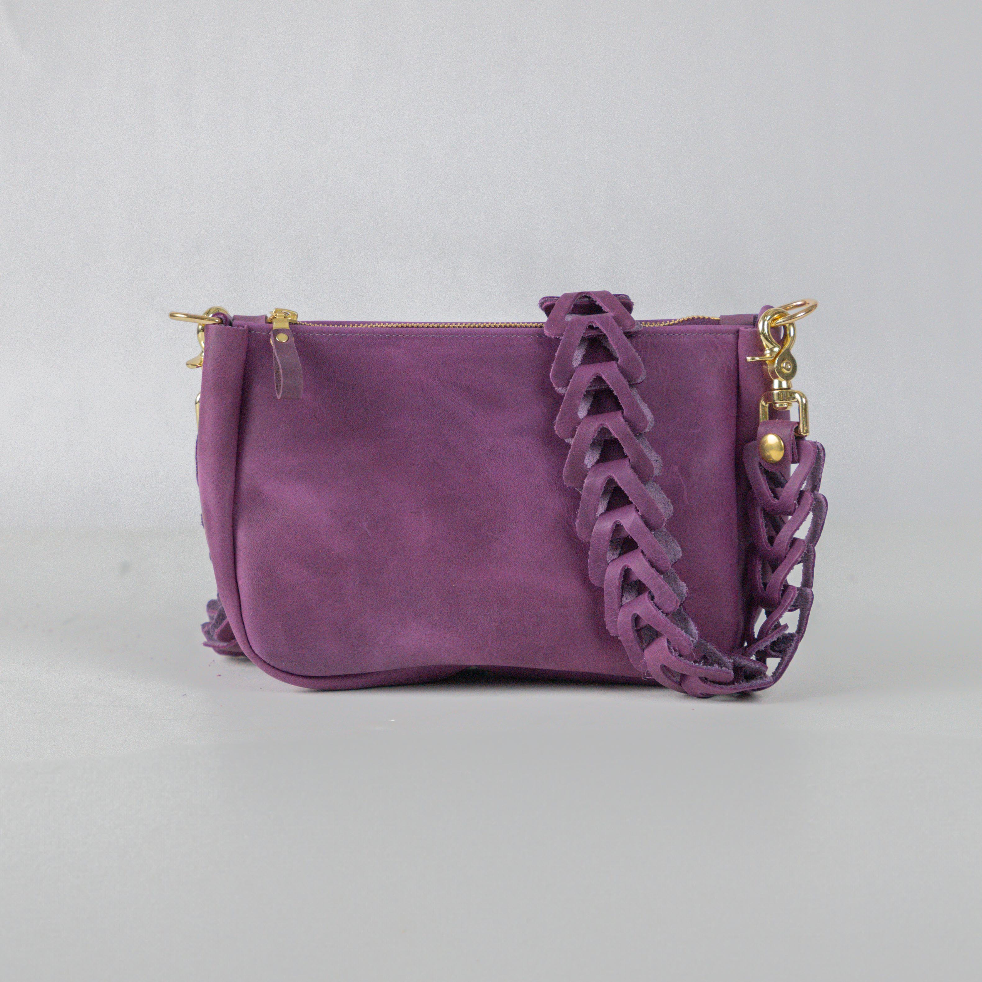Amethyst Medium Crossbody Bag Bundle