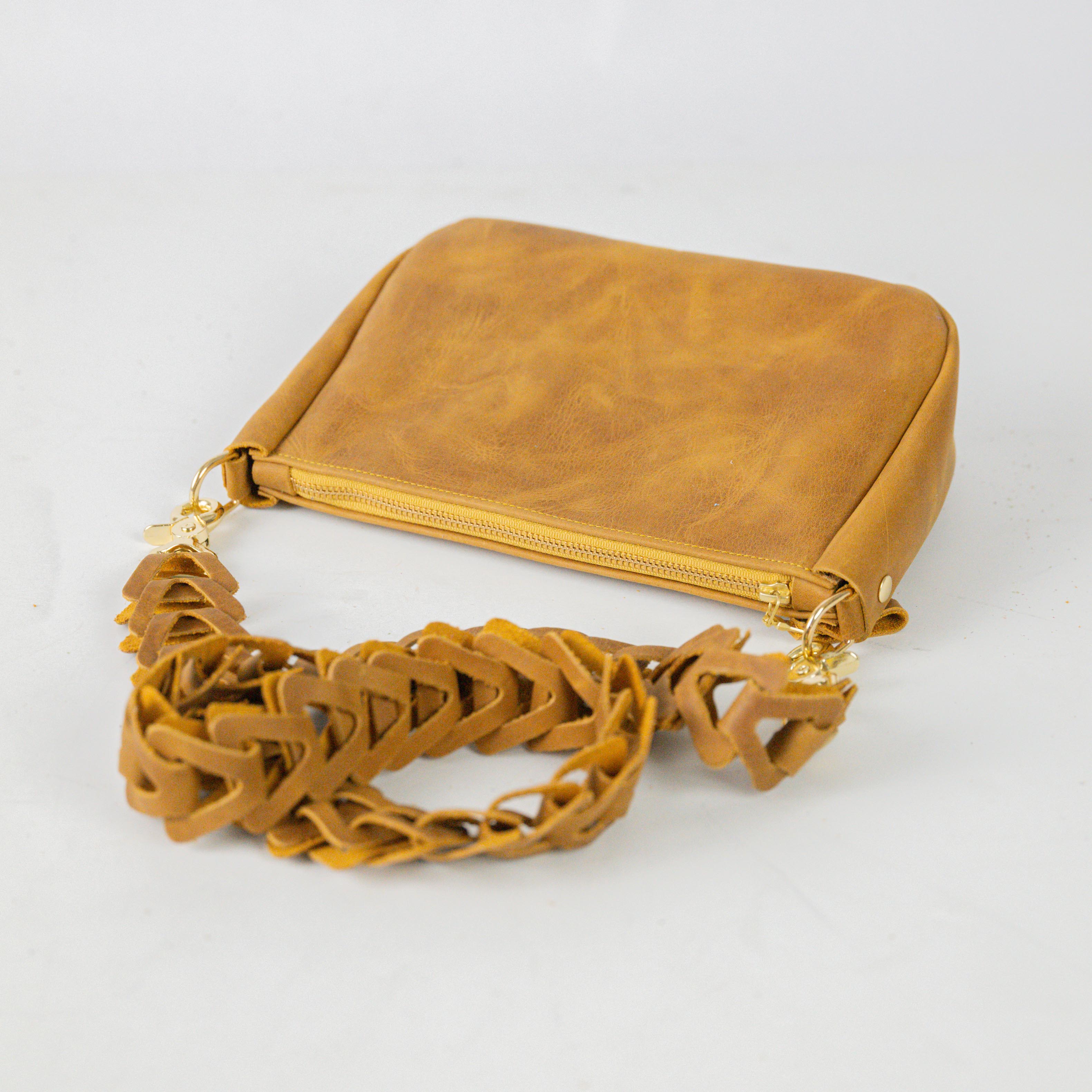 Mustard Medium Crossbody Bag Bundle