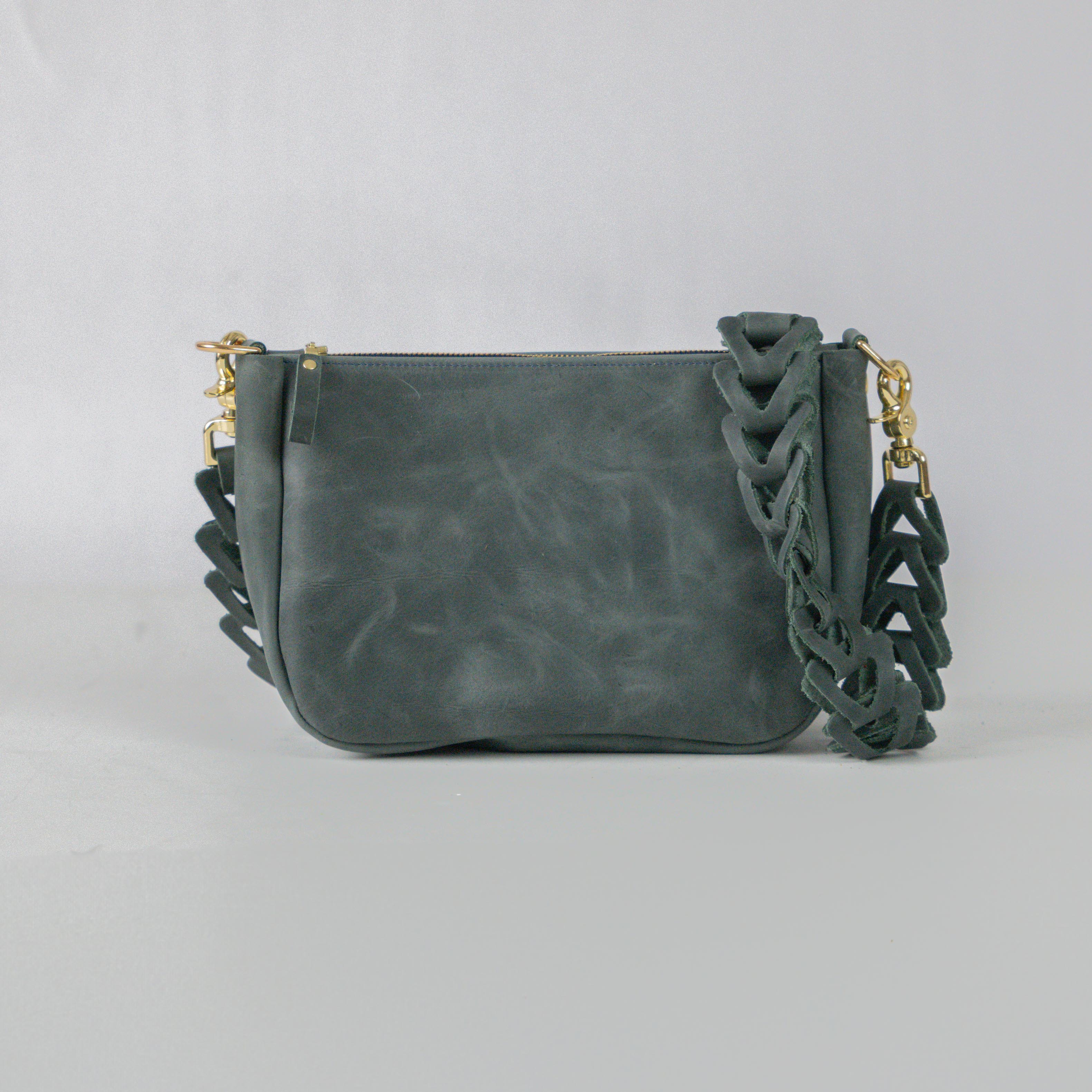 Atlantic Blue Medium Crossbody Bag Bundle
