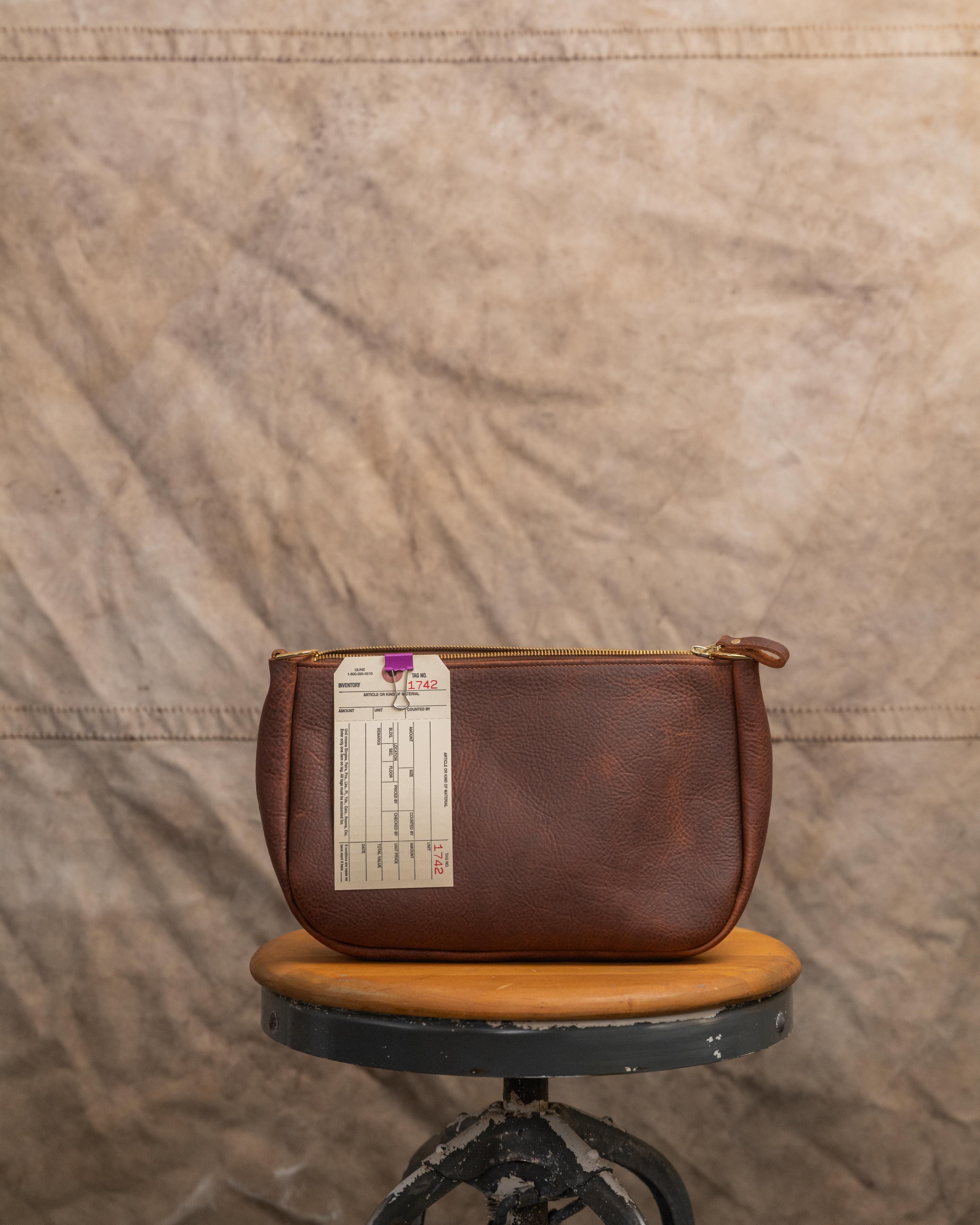 1742 Tan Kodiak Crossbody Bag