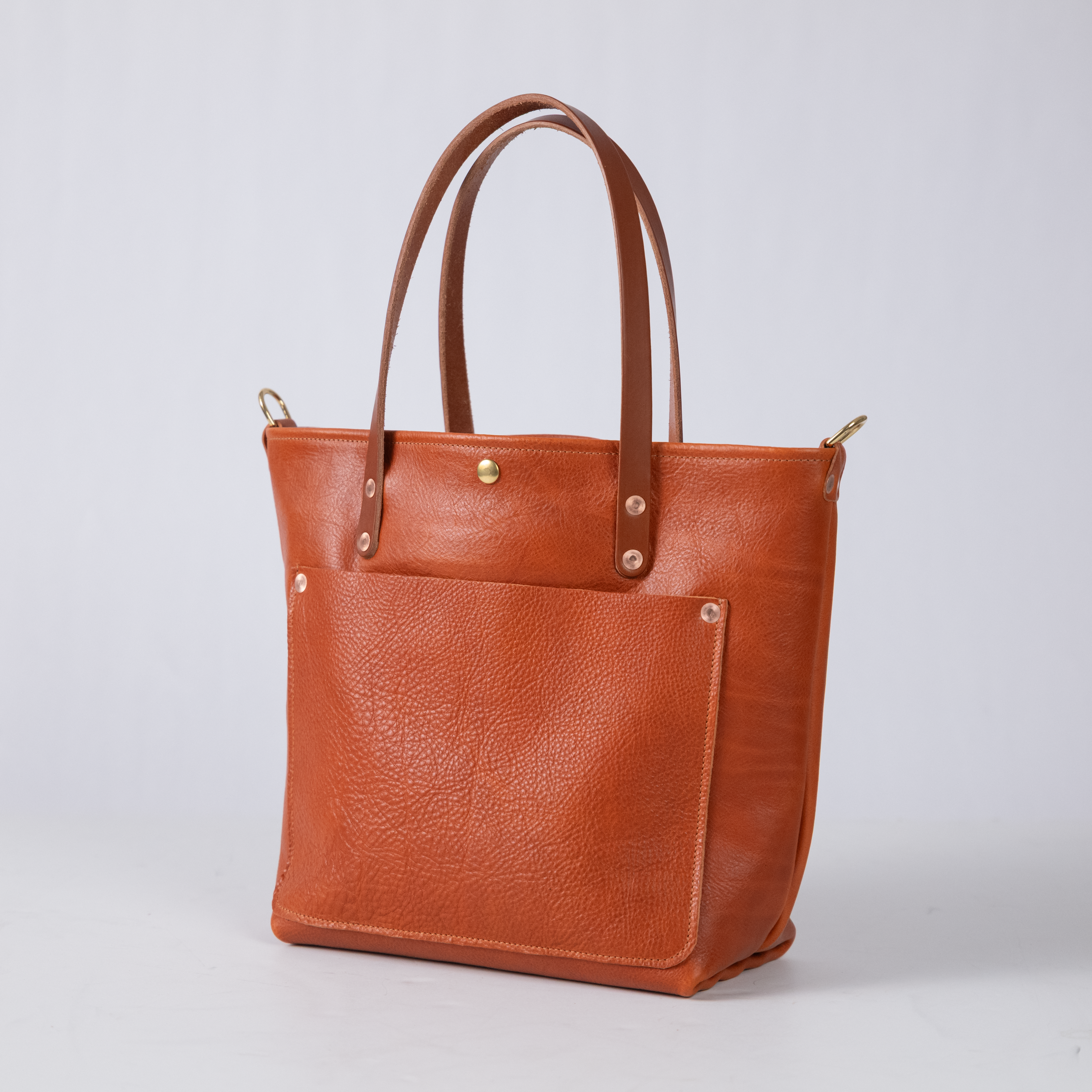 Pumpkin Bulldog Travel Tote