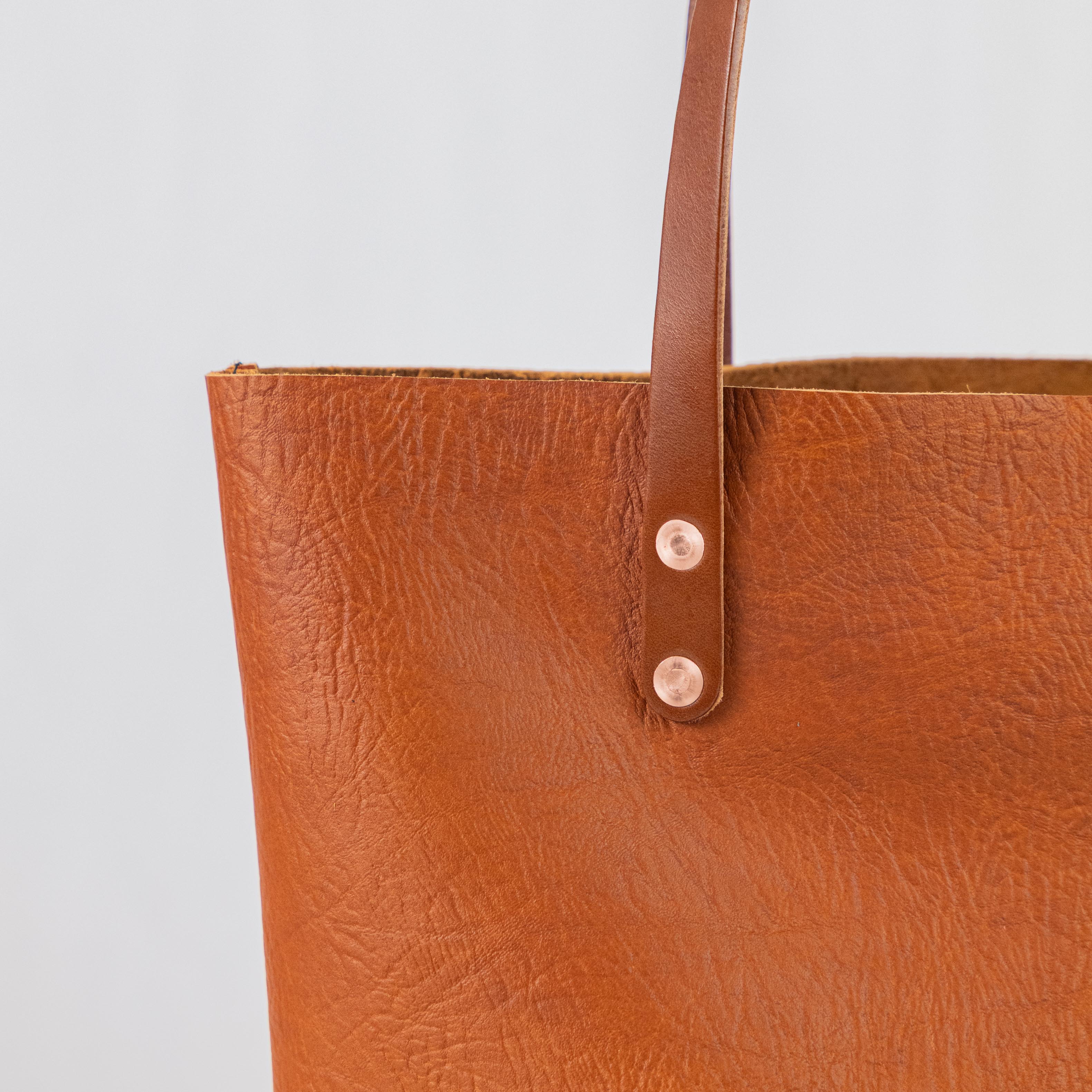 Tan Bison Tote