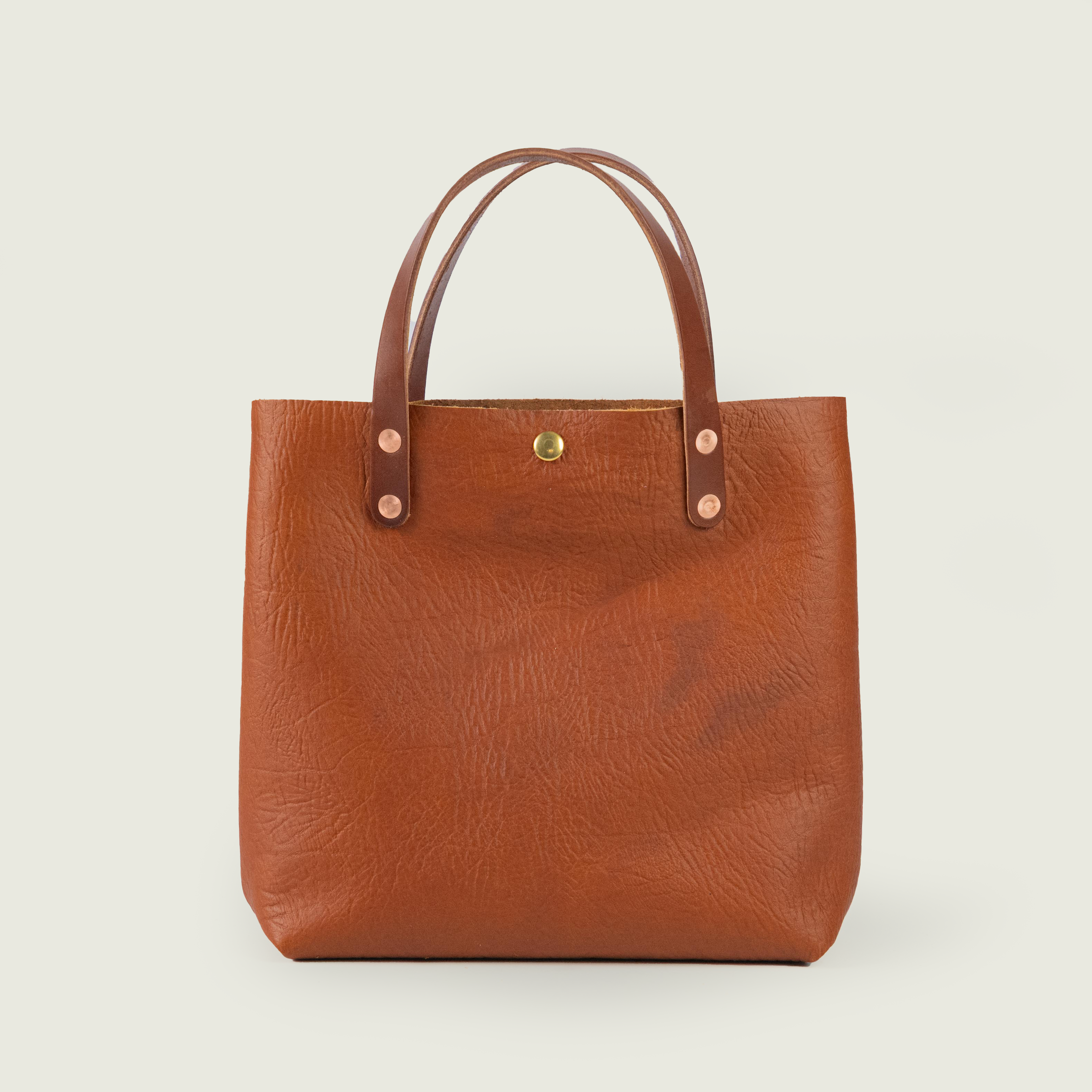 Tan Bison Mini Tote