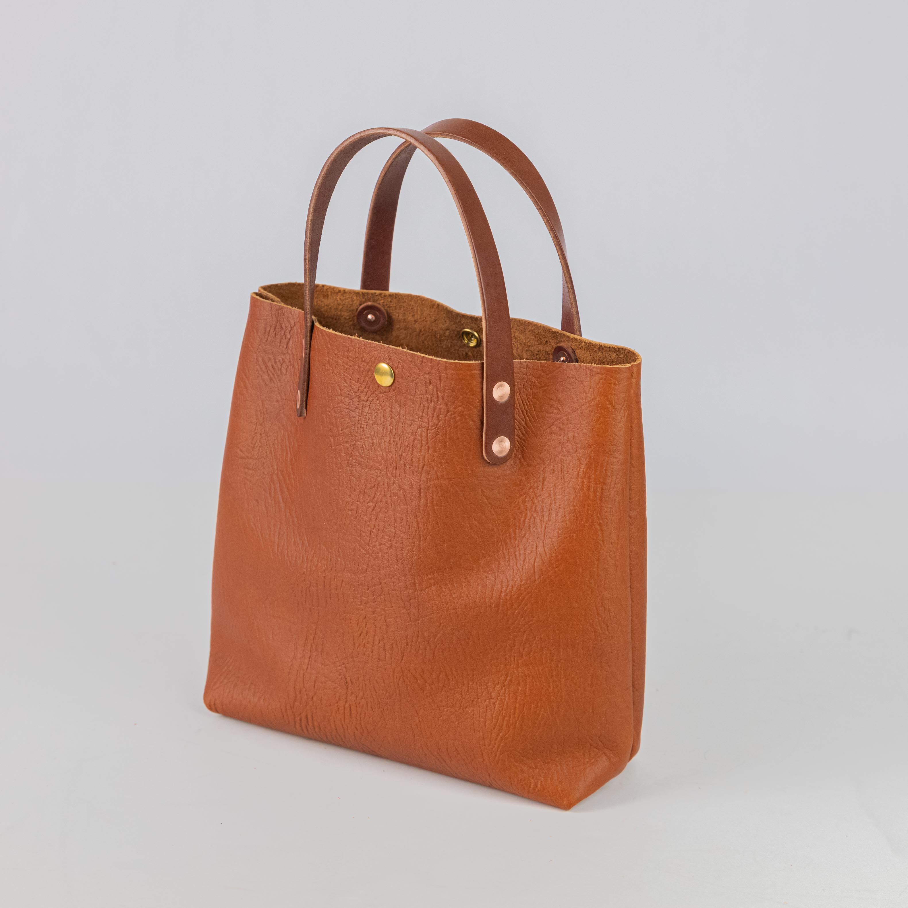 Tan Bison Mini Tote