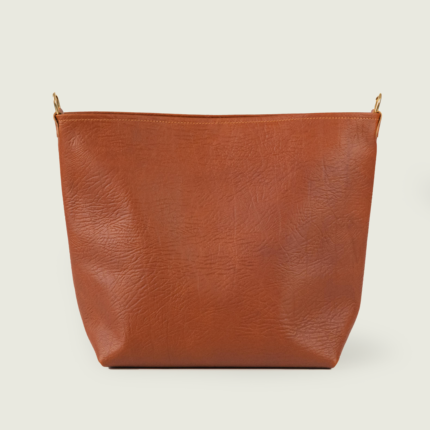 Tan Bison New Crossbody Tote