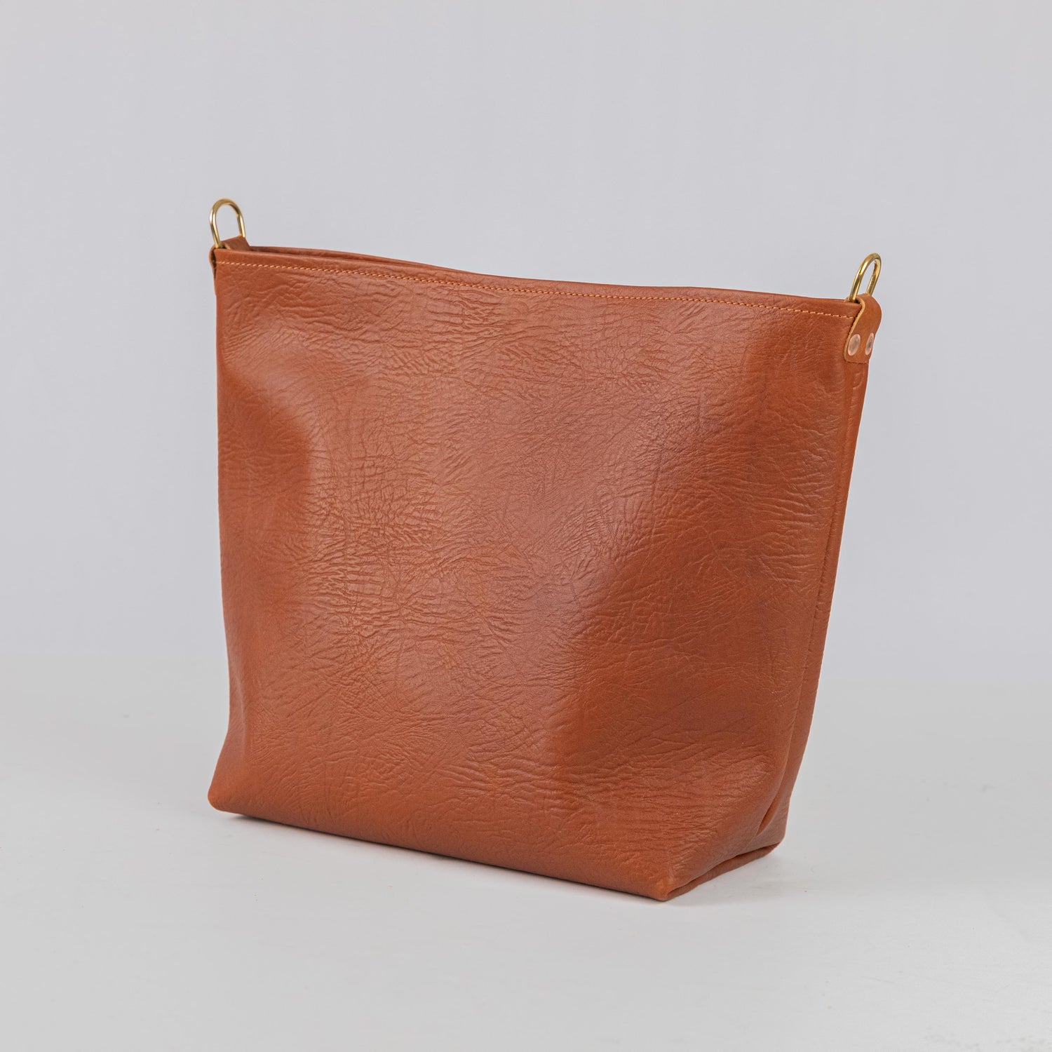 Tan Bison New Crossbody Tote