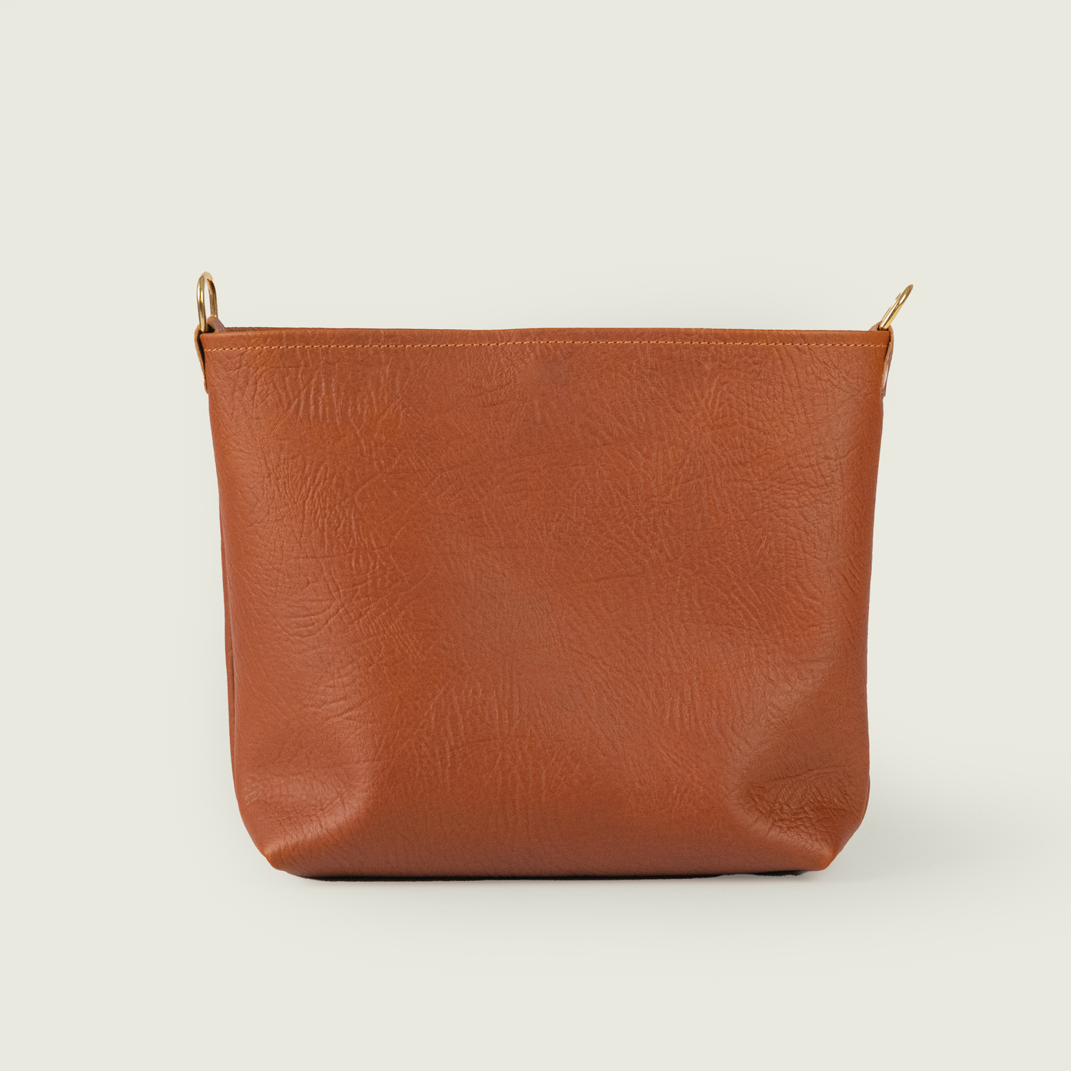 Tan Bison New Mini Crossbody Tote