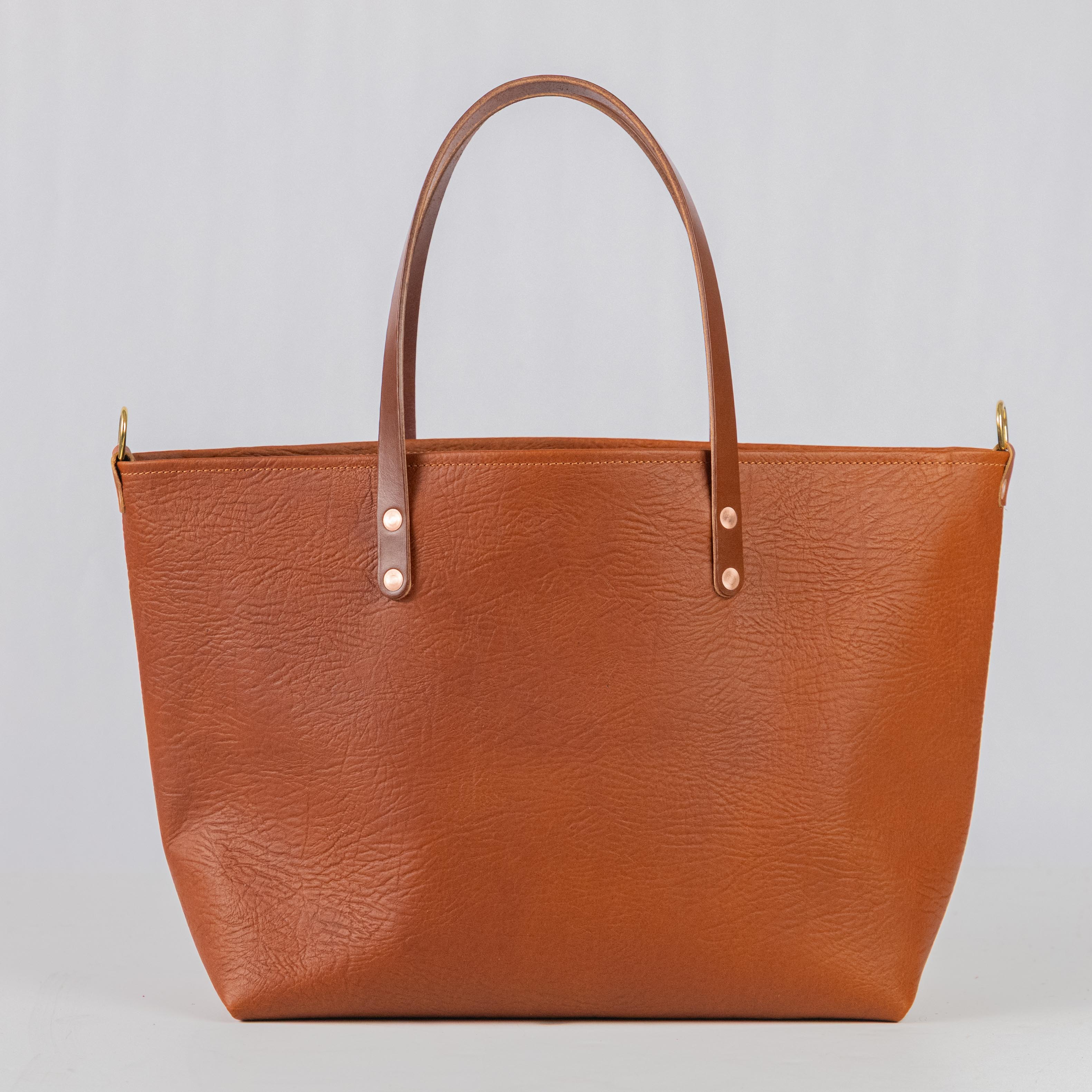 Tan Bison Market Tote