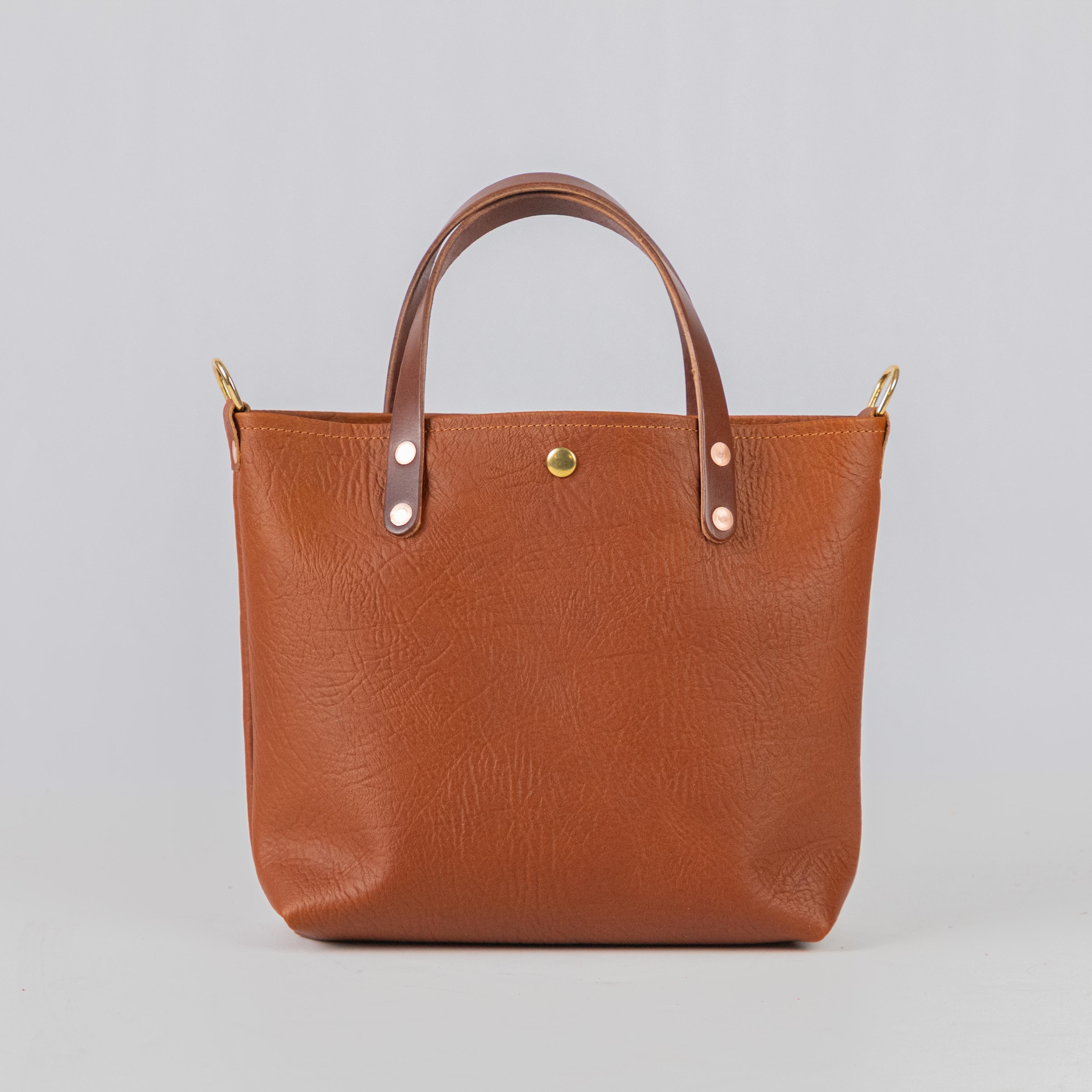 Tan Bison Mini Travel Tote