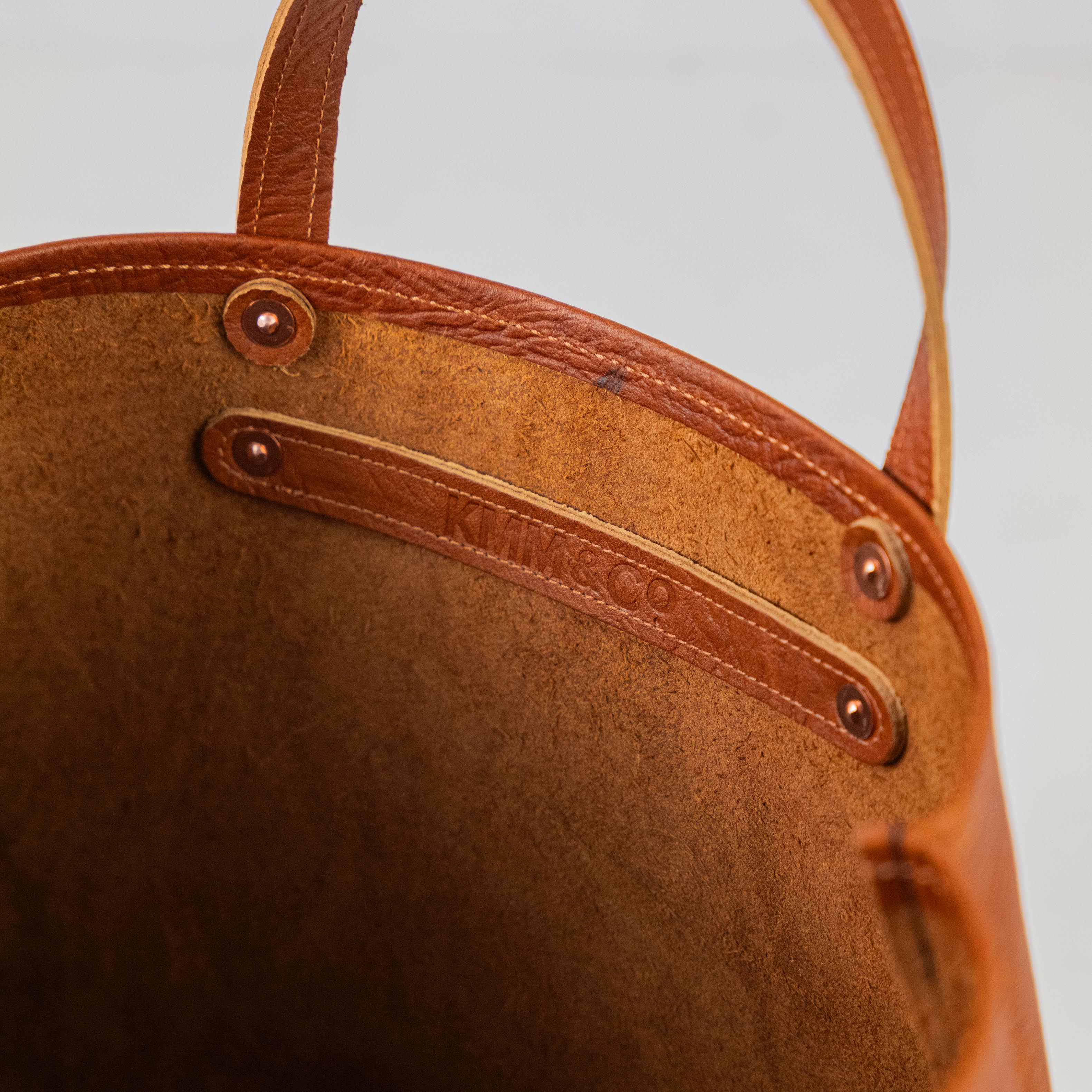 Tan Bison Utility Tote