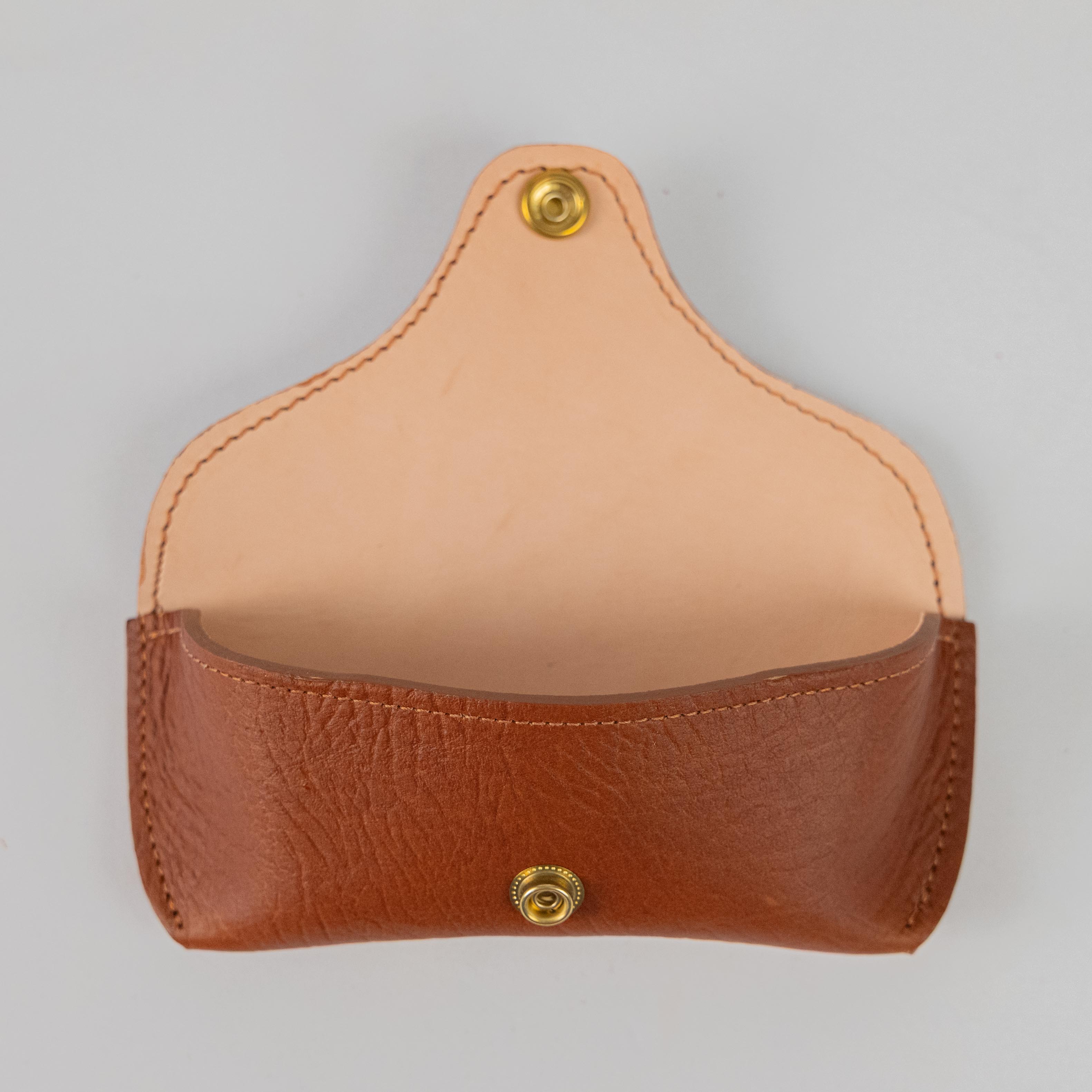 Tan Bison Luxe Sunglasses Case