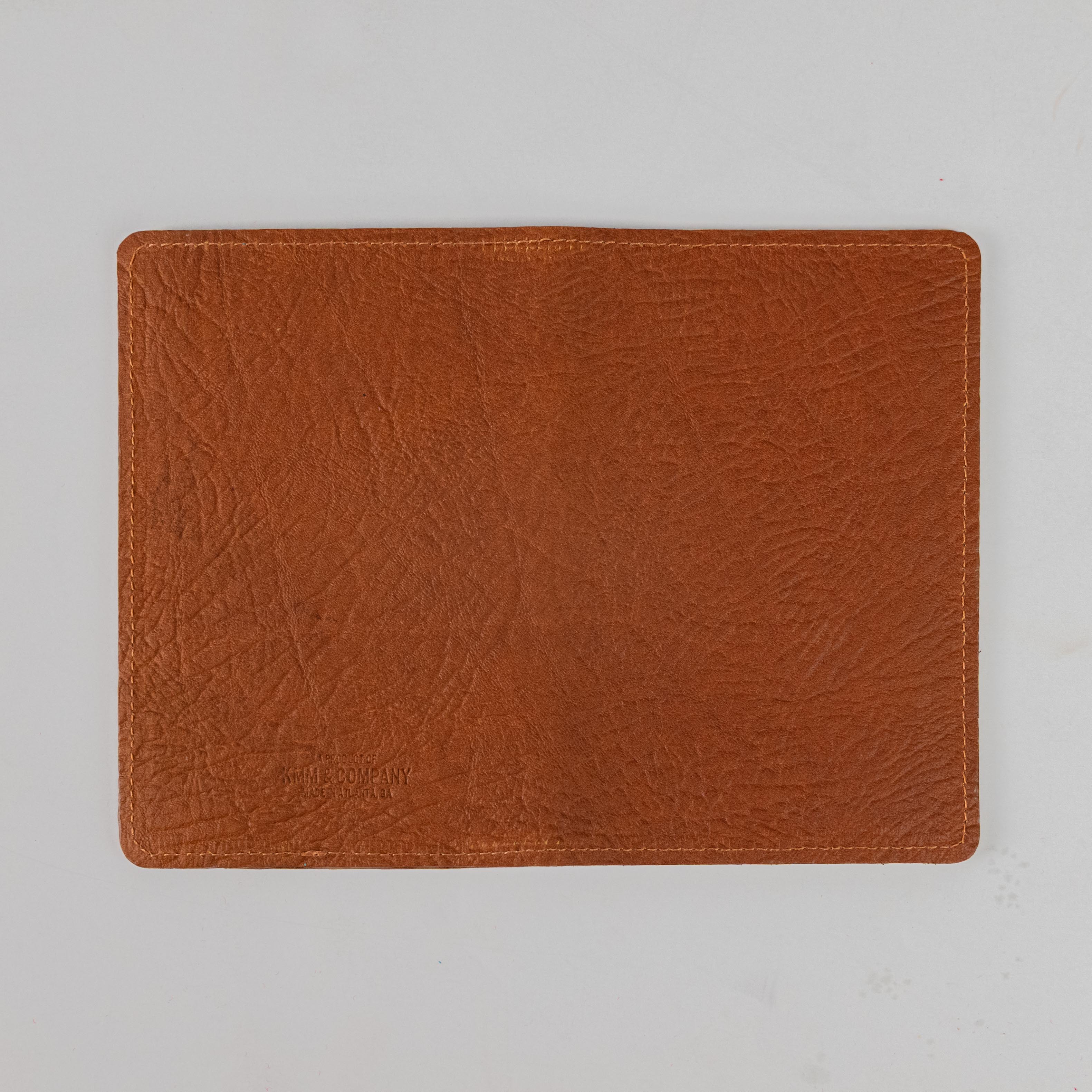 Tan Bison Passport Wallet