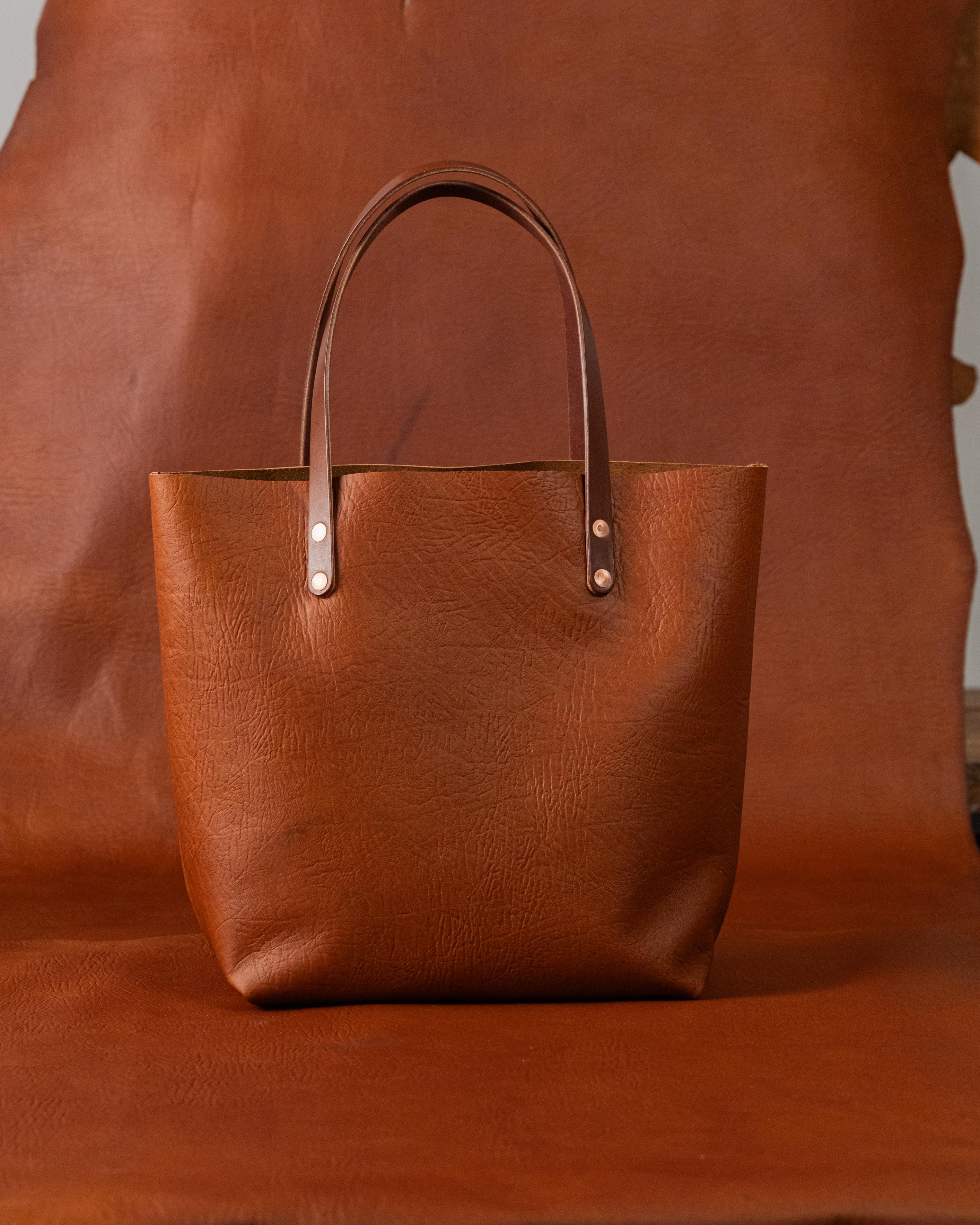 Tan Bison Tote