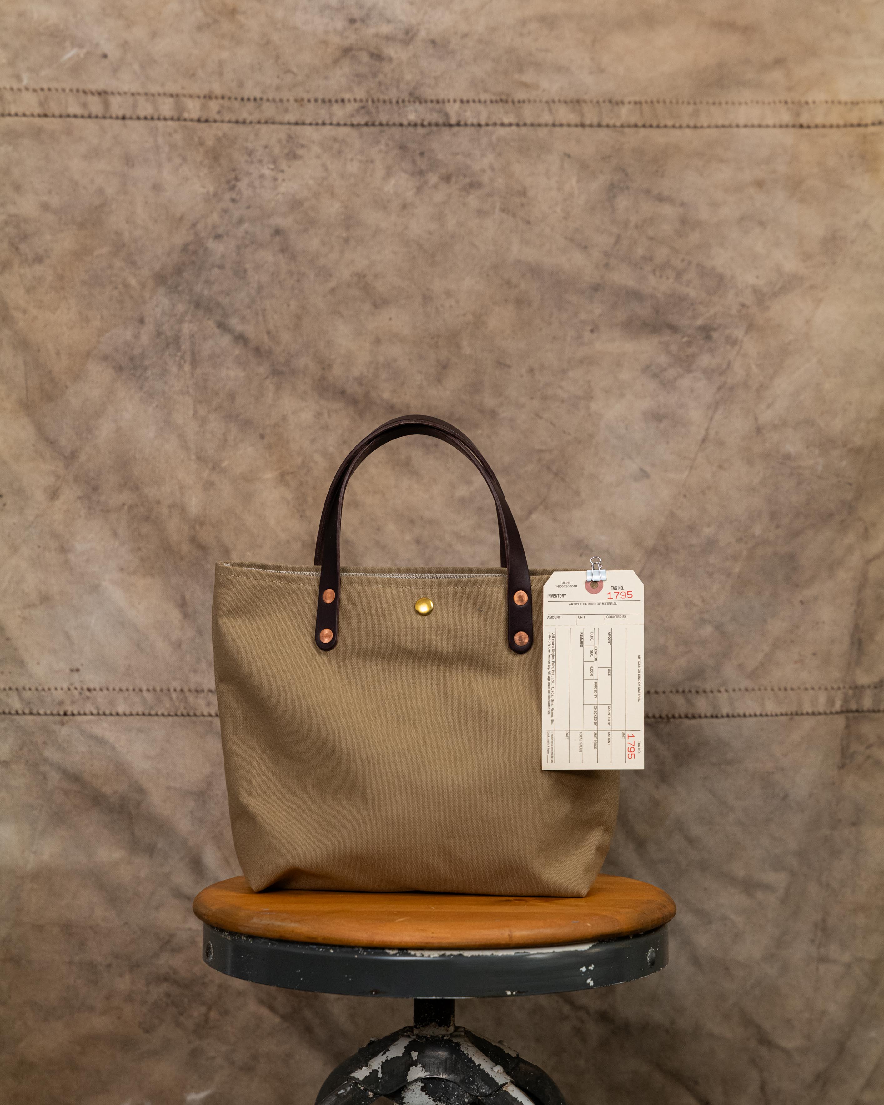 1795 Field Tan Canvas Mini Tote