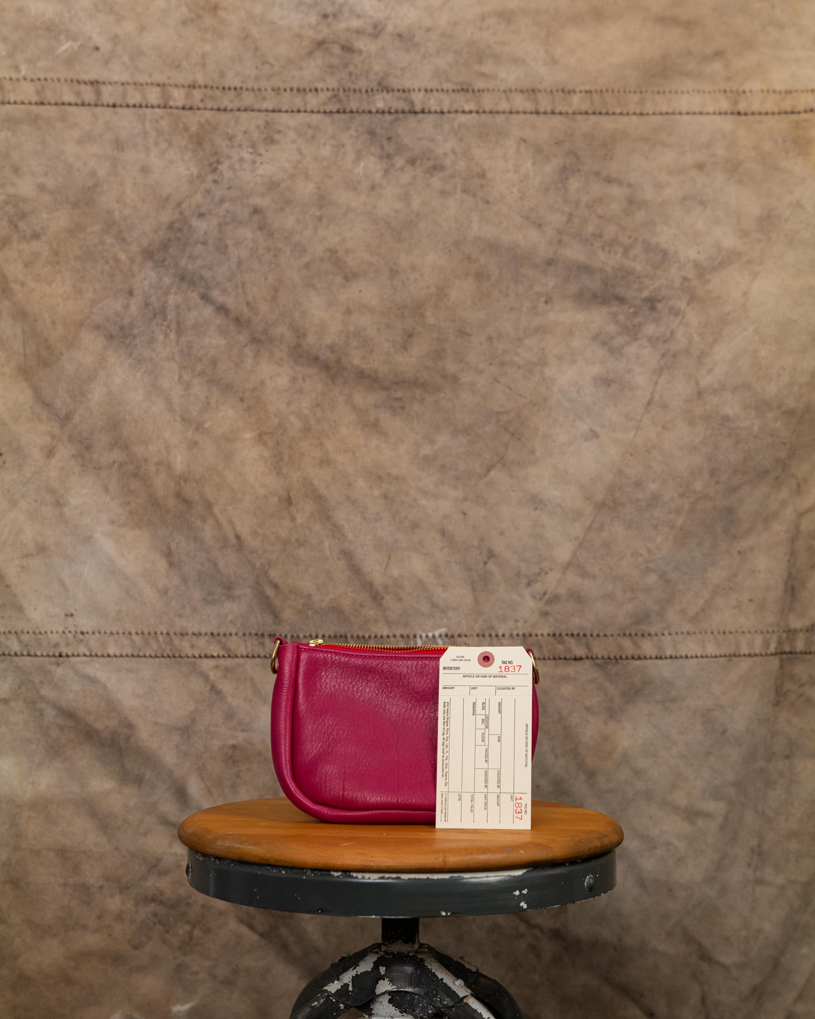 1837 Pink Dearborn Mini Crossbody Bag