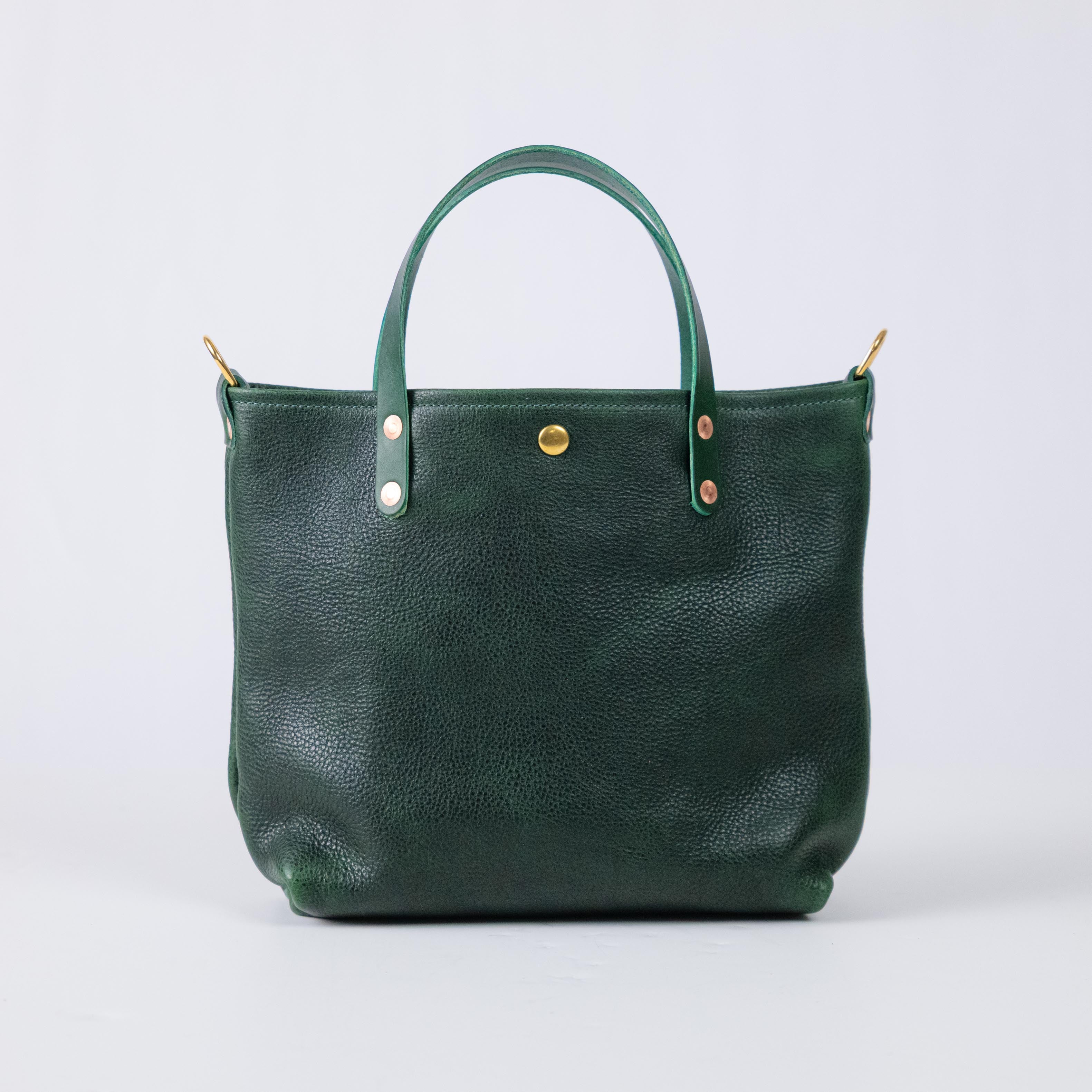 Green Bulldog Mini Travel Tote